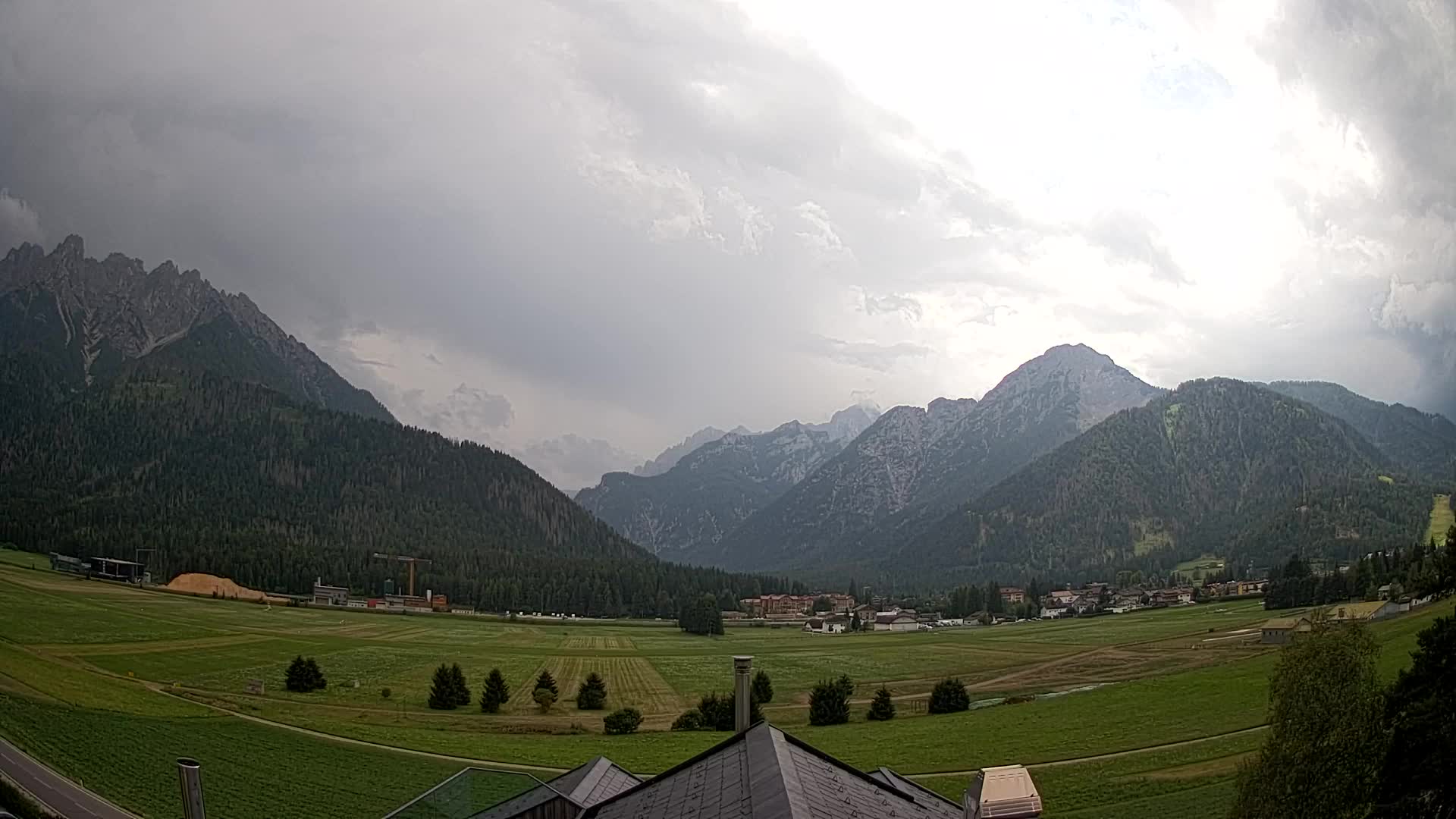 Webcam Toblach Dolomites – Vue depuis l’Hôtel Rosengarten