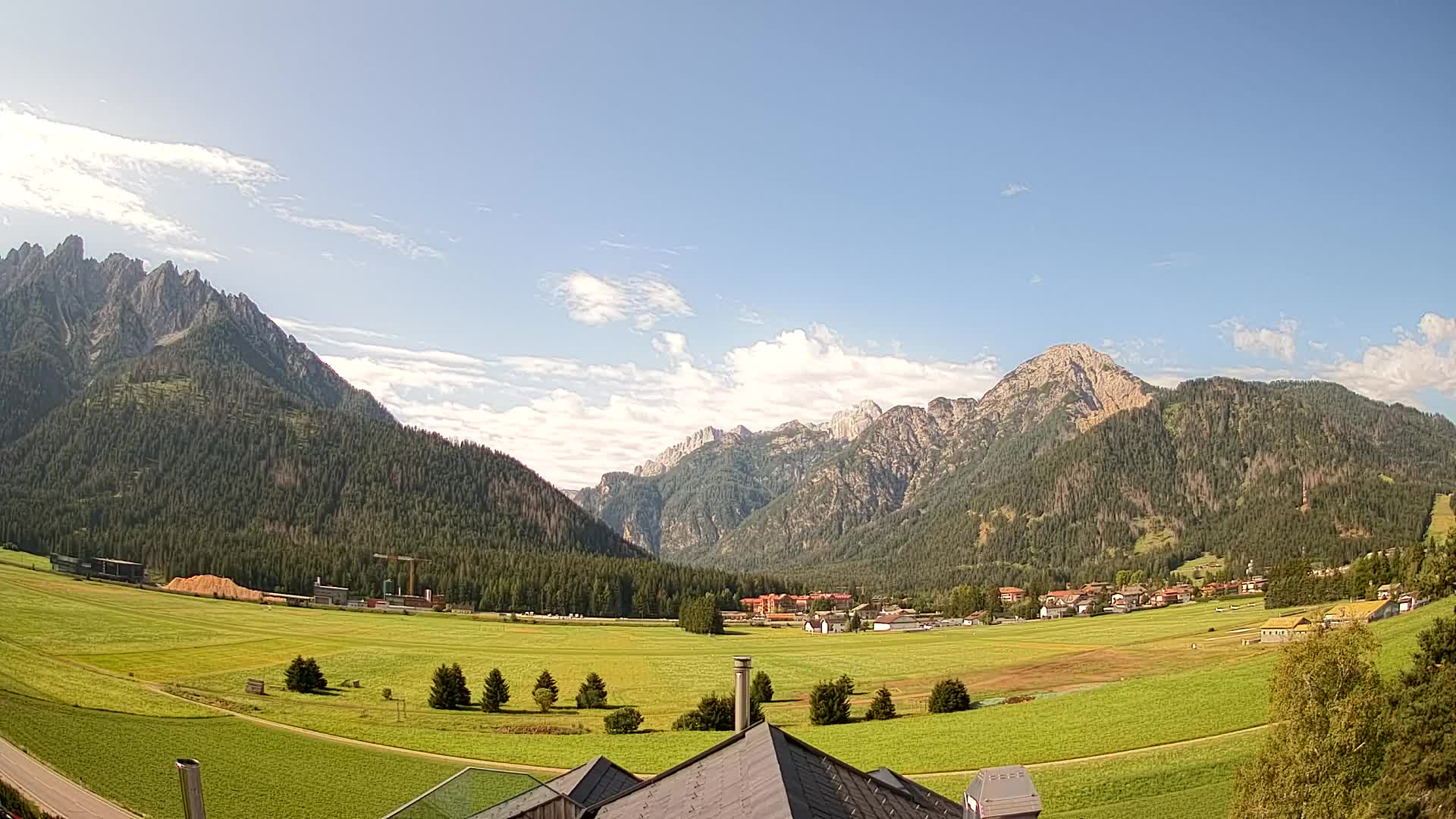 Webcam Toblach Dolomiten – Blick vom Hotel Rosengarten