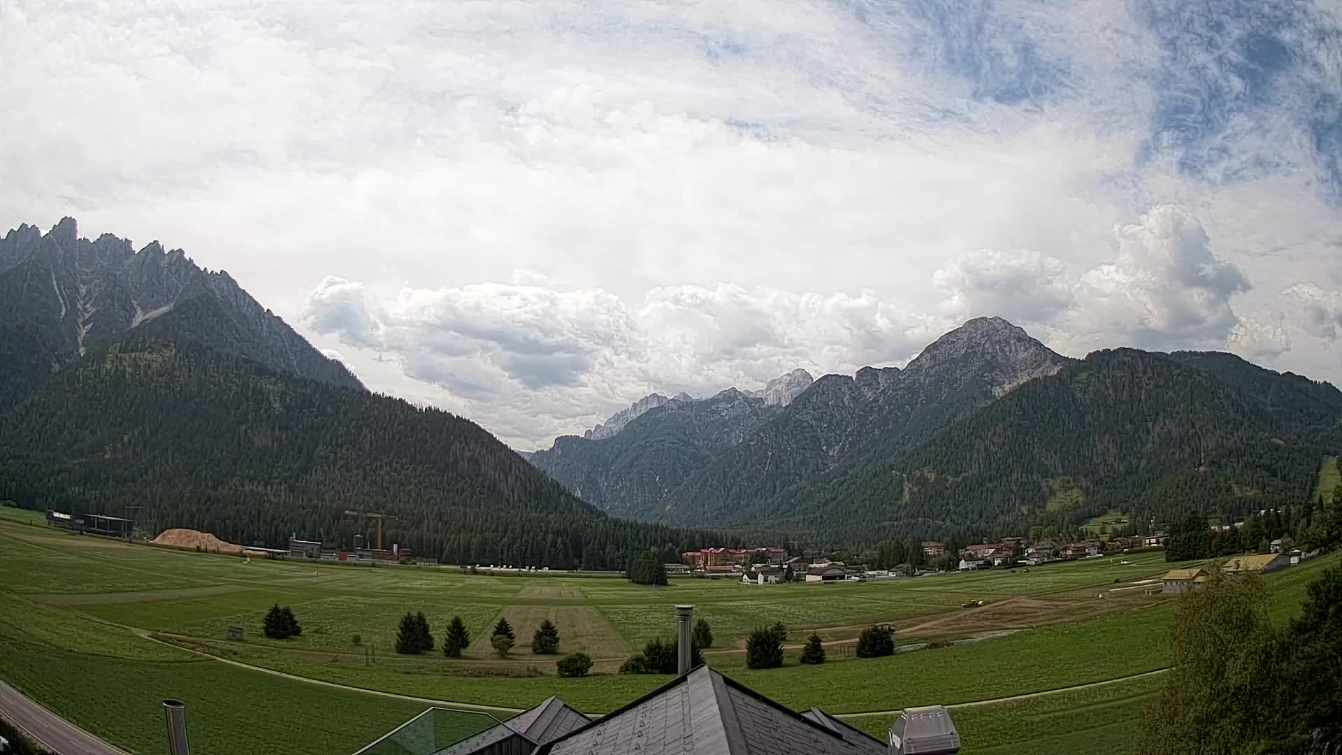 Webcam Toblach Dolomiten – Blick vom Hotel Rosengarten