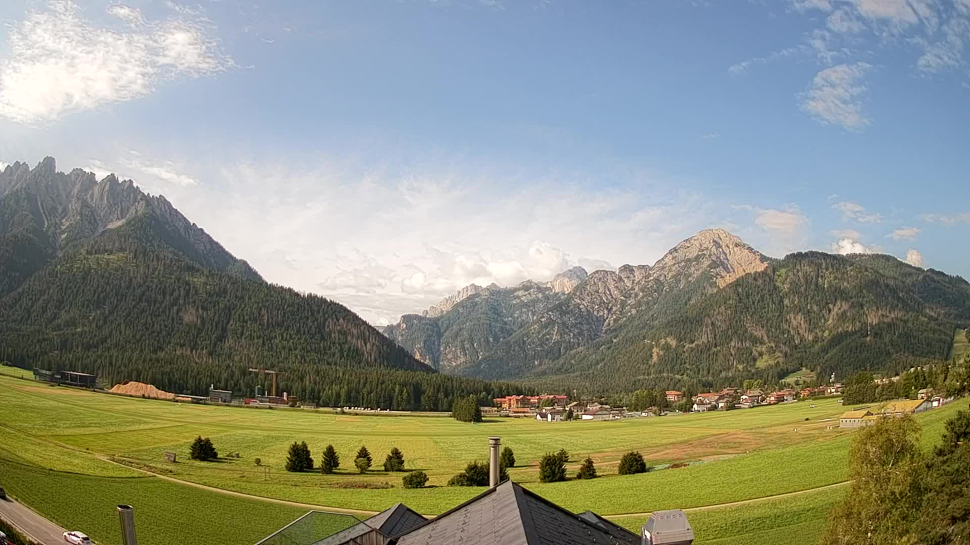 Webcam Toblach Dolomitas – Vista desde el Hotel Rosengarten