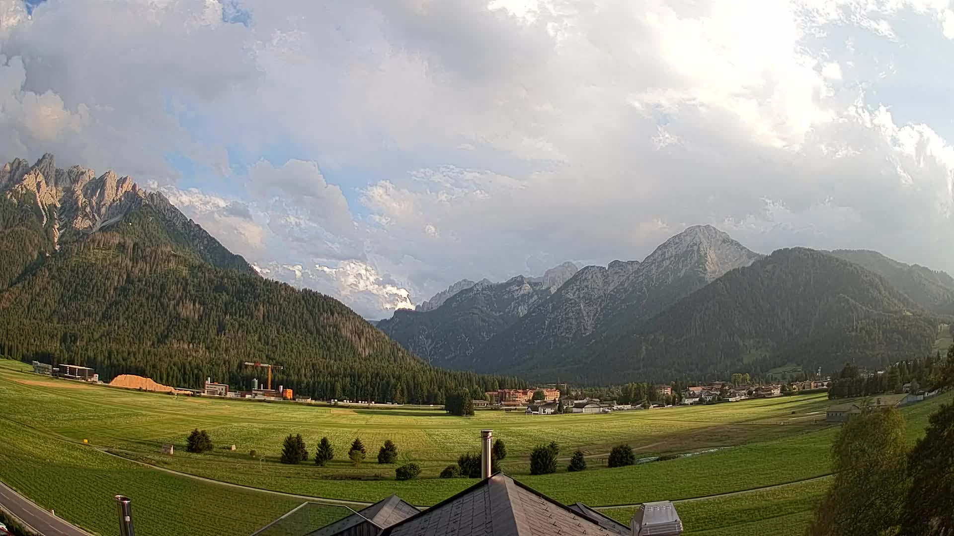 Webcam Toblach Dolomiten – Blick vom Hotel Rosengarten