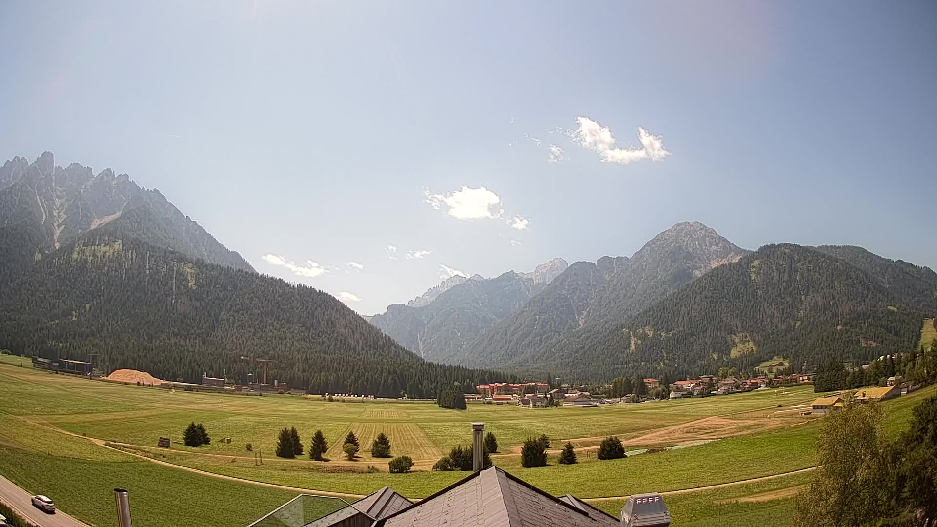 Webcam Dobbiaco Dolomiti – Vista dall’Hotel Rosengarten