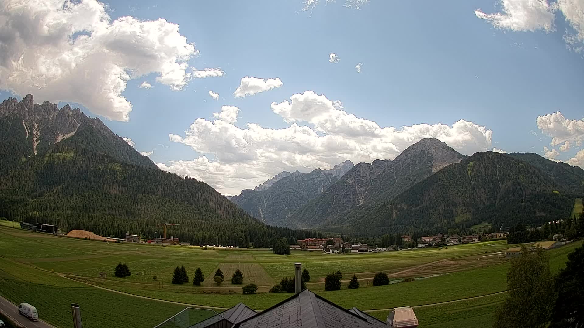 Webcam Toblach Dolomites – Vue depuis l’Hôtel Rosengarten
