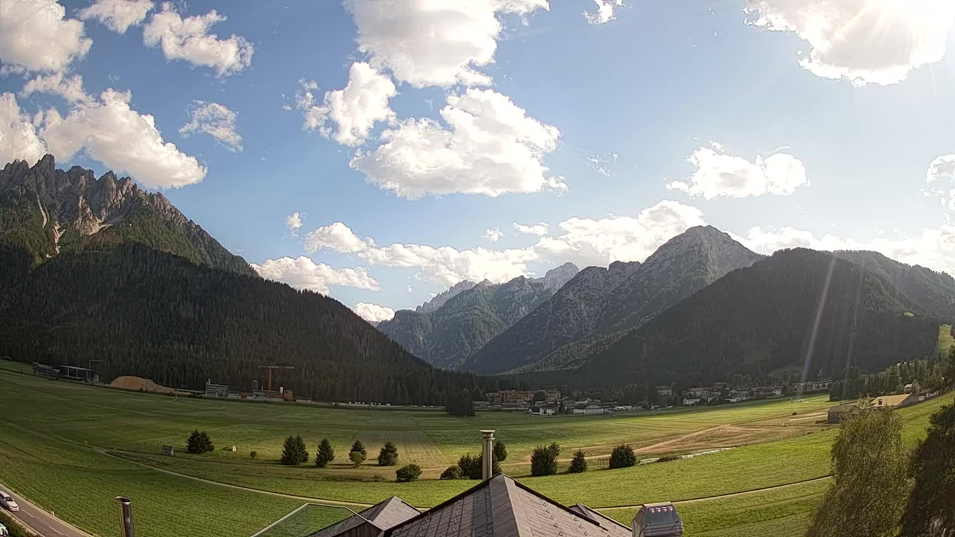 Webcam Toblach Dolomiten – Blick vom Hotel Rosengarten