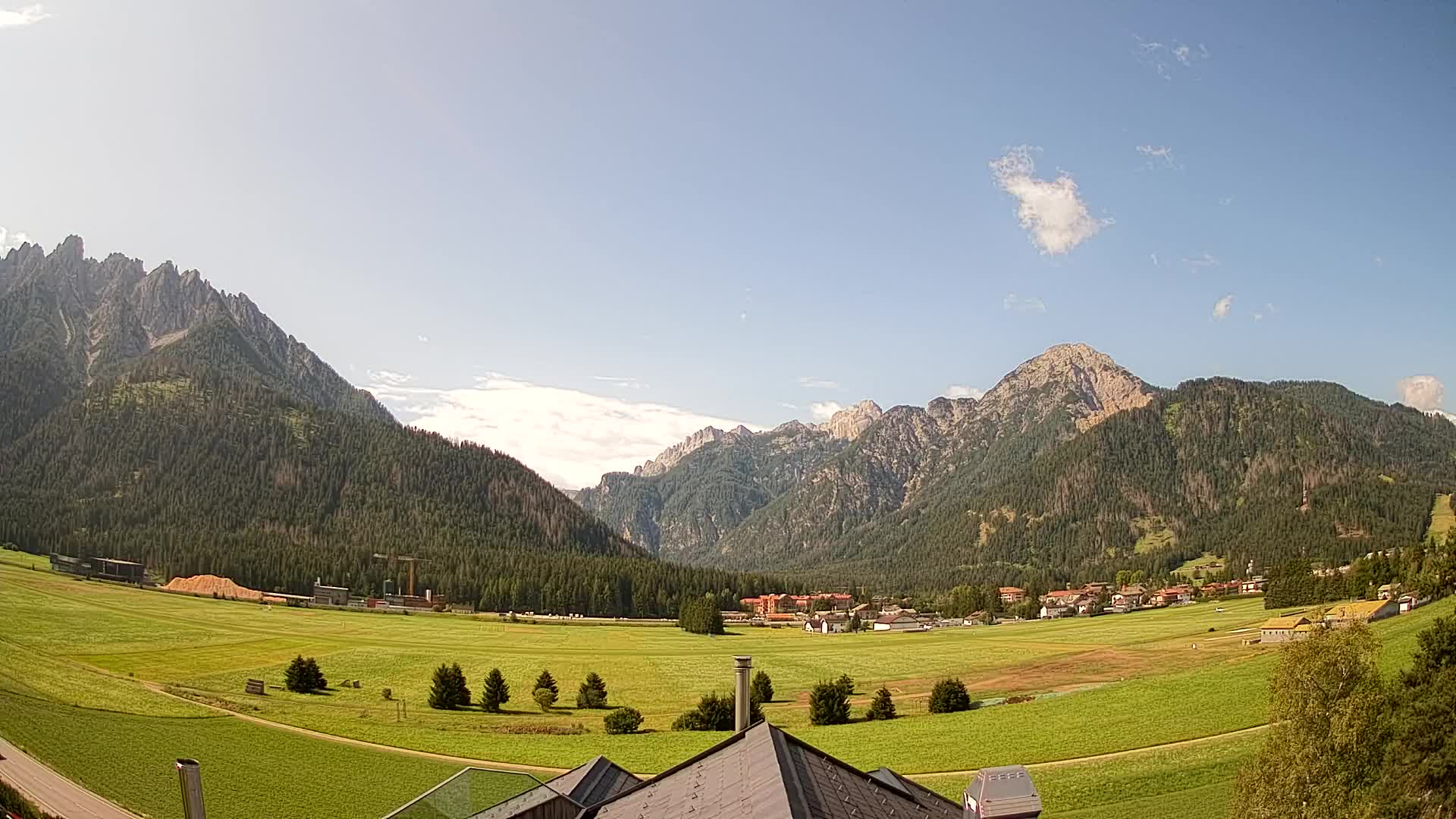 Webcam Toblach Dolomiten – Blick vom Hotel Rosengarten
