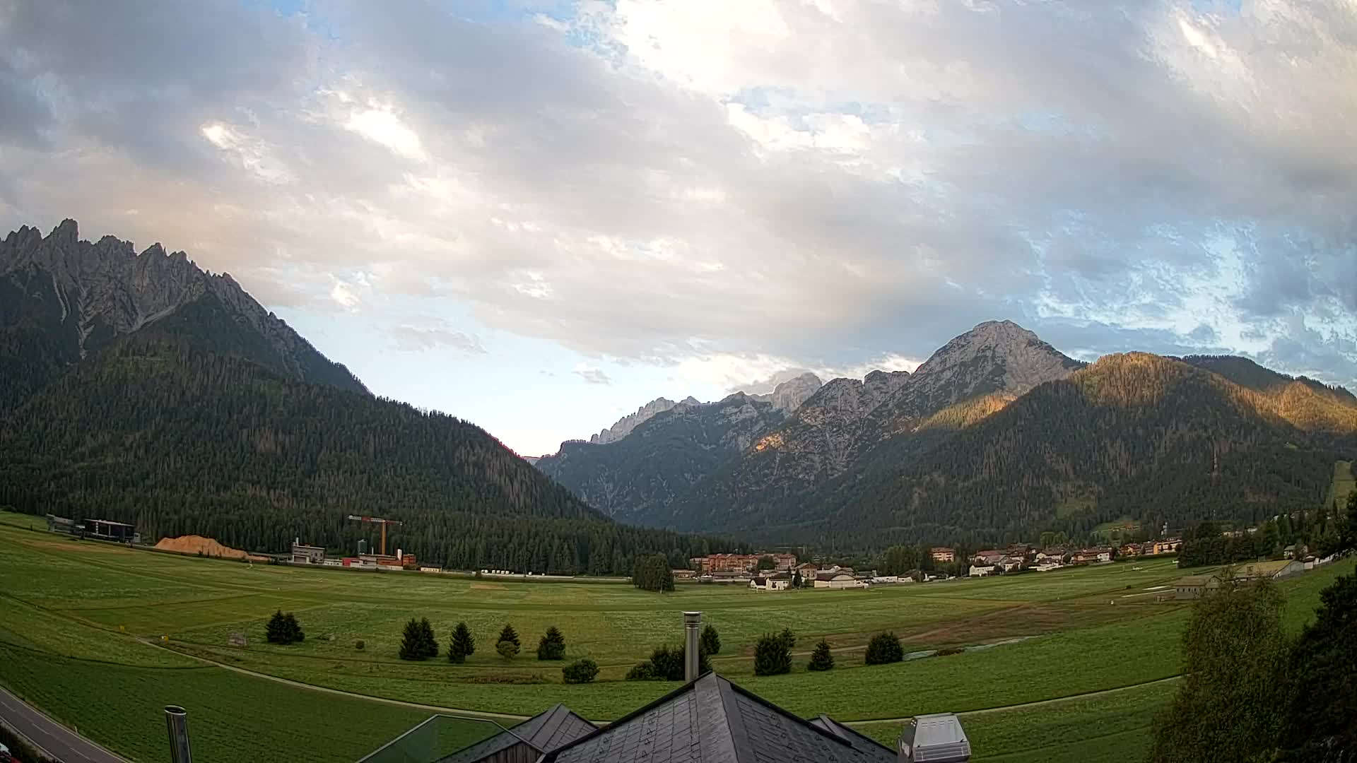 Webcam Toblach Dolomitas – Vista desde el Hotel Rosengarten