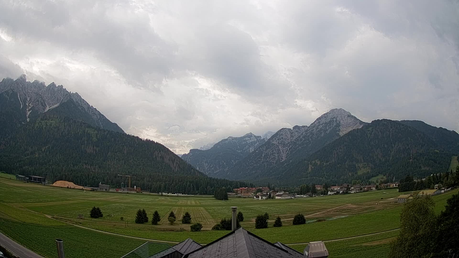 Webcam Toblach Dolomiten – Blick vom Hotel Rosengarten