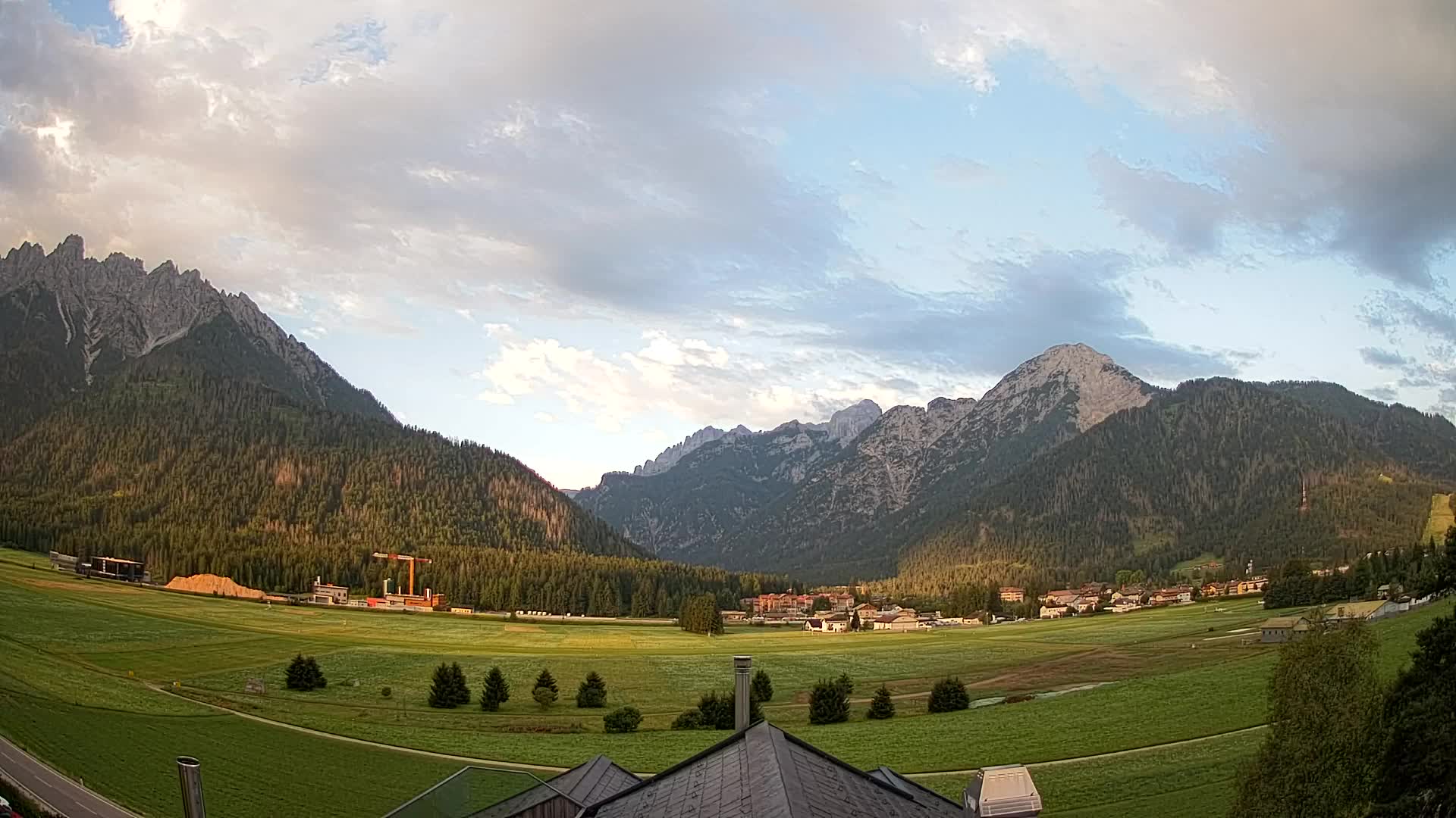 Webcam Toblach Dolomites – Vue depuis l’Hôtel Rosengarten