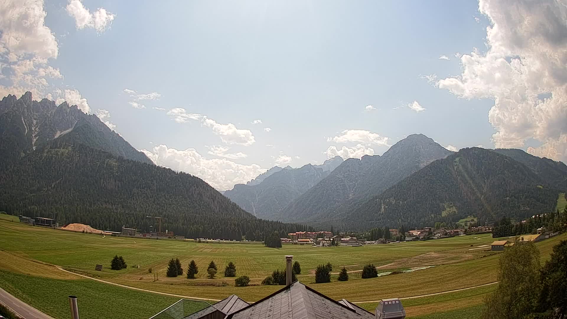 Webcam Dobbiaco Dolomiti – Vista dall’Hotel Rosengarten