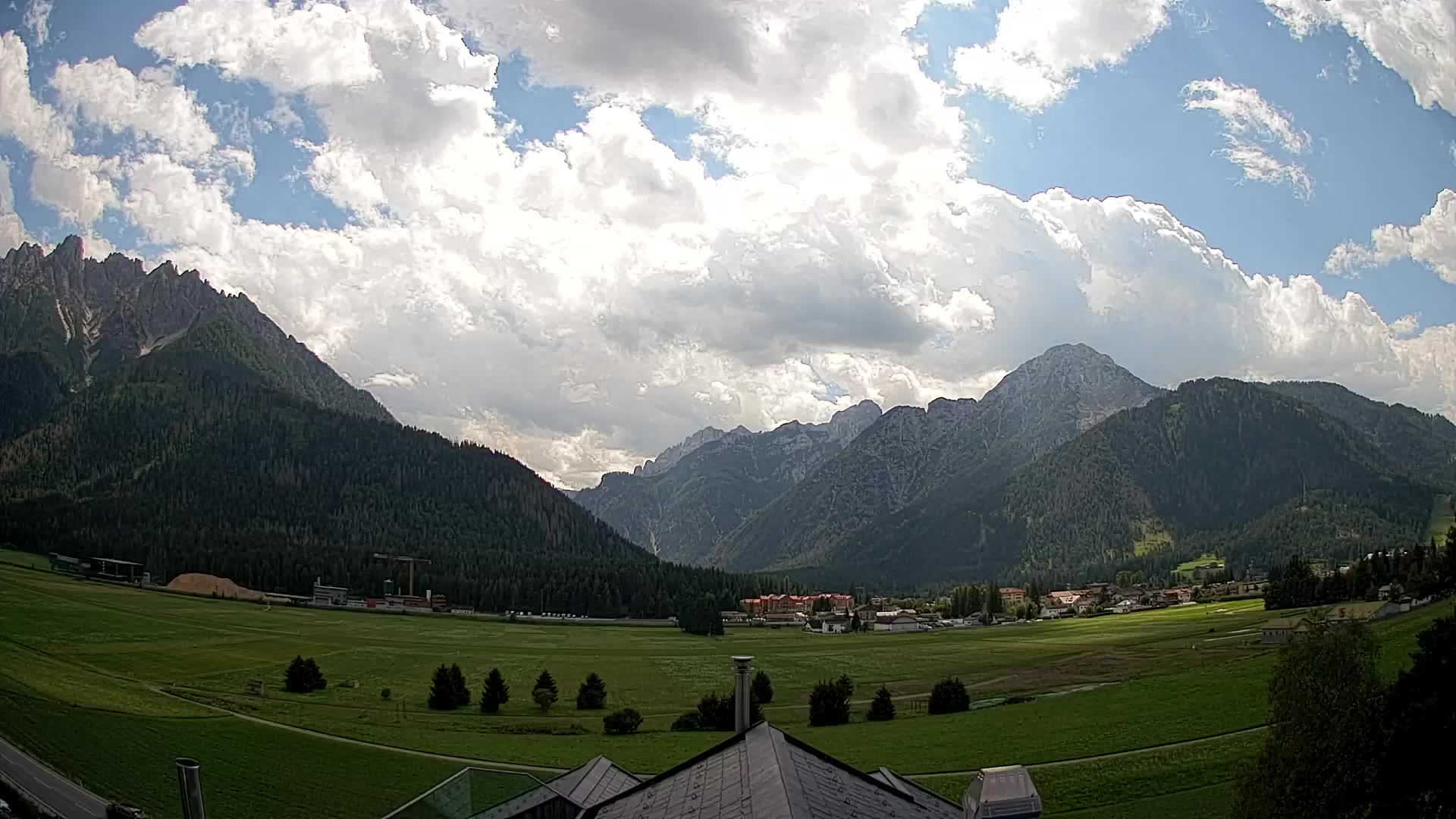Webcam Toblach Dolomiten – Blick vom Hotel Rosengarten