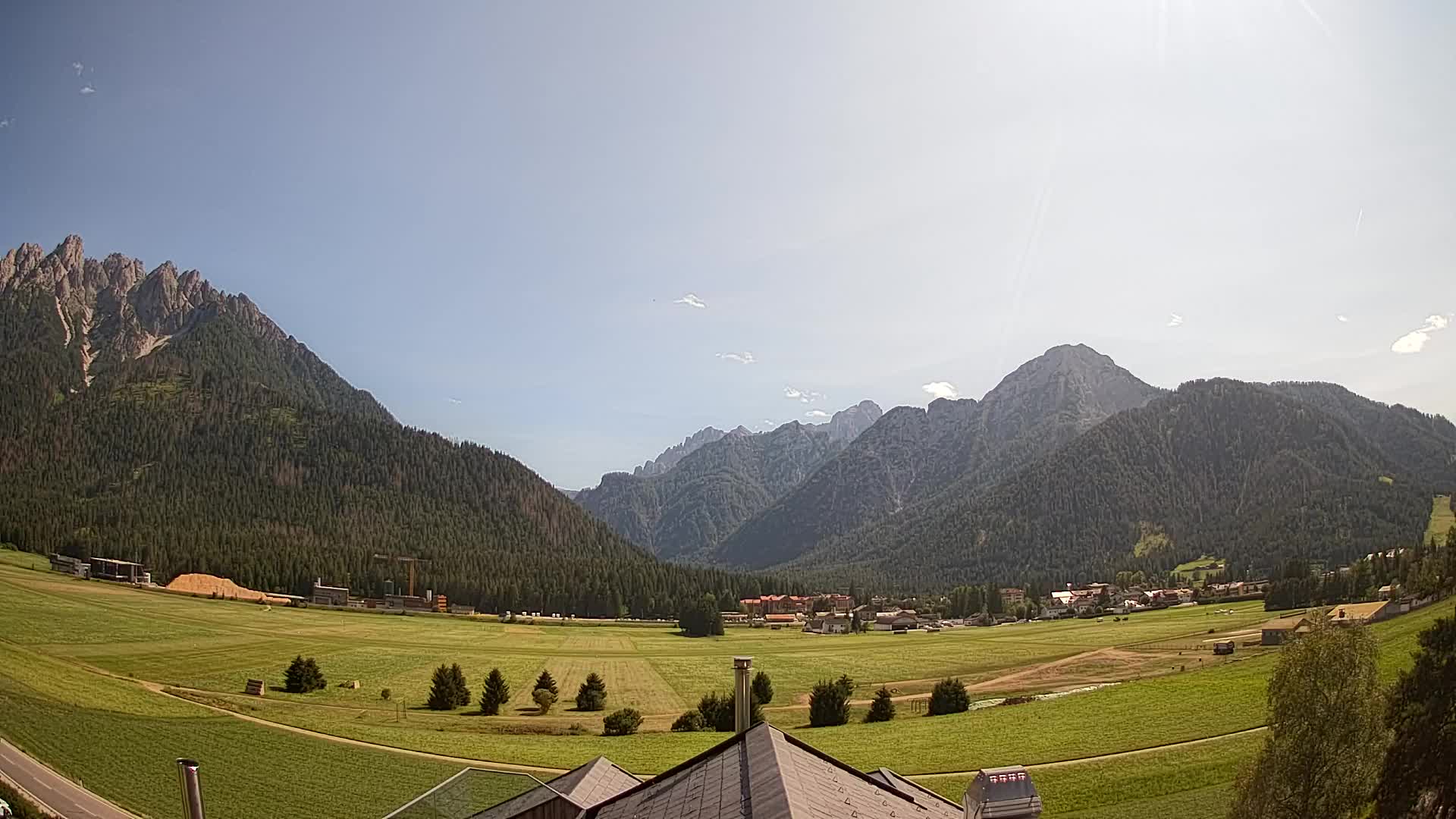Webcam Toblach Dolomiten – Blick vom Hotel Rosengarten