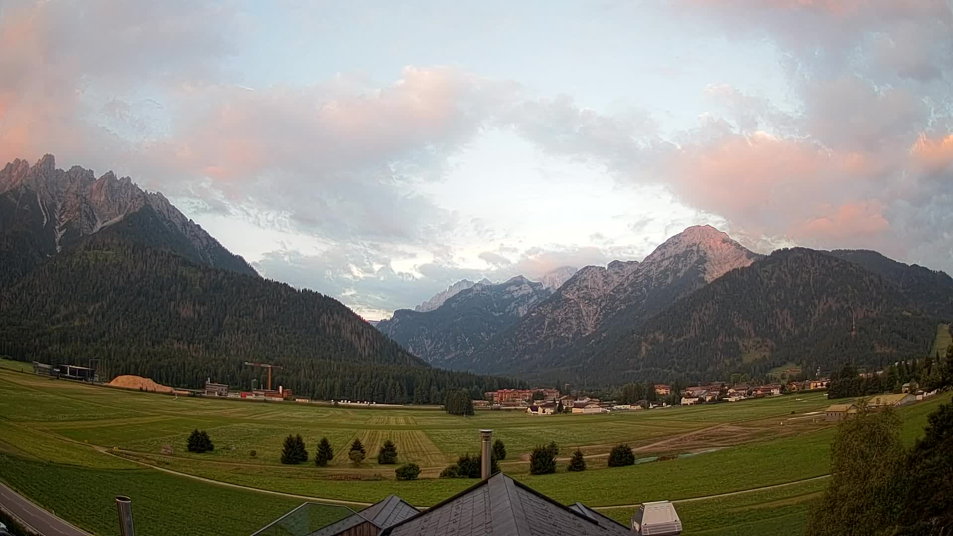 Webcam Toblach Dolomites – Vue depuis l’Hôtel Rosengarten