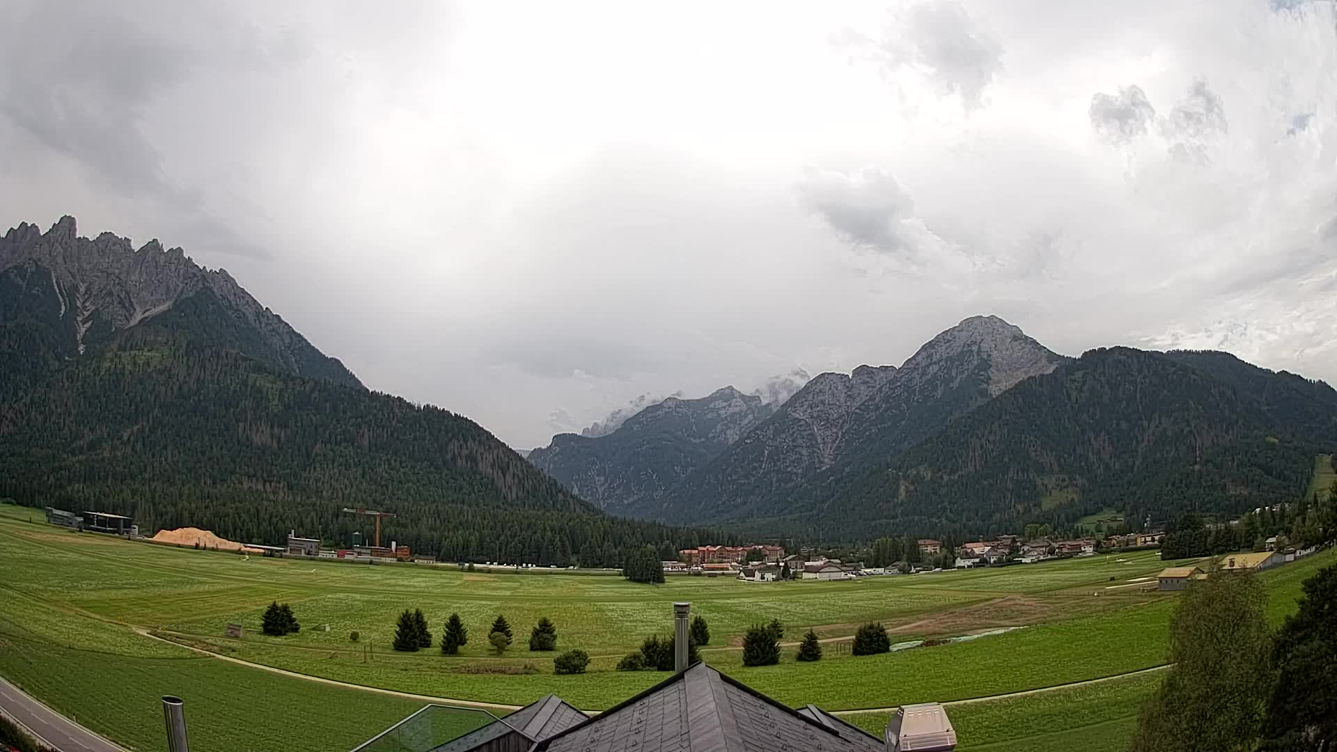 Webcam Toblach Dolomites – Vue depuis l’Hôtel Rosengarten