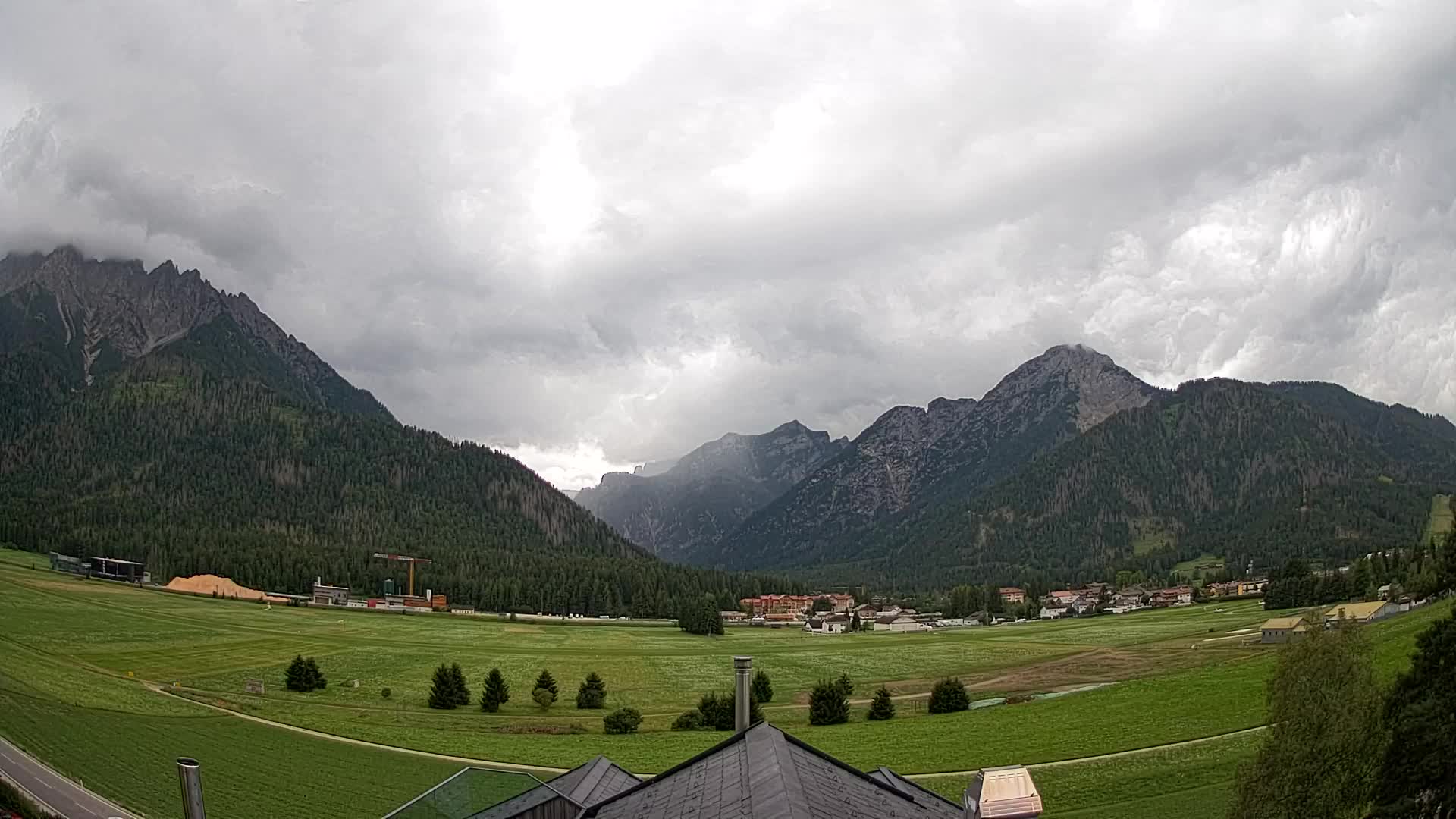 Webcam Toblach Dolomiten – Blick vom Hotel Rosengarten