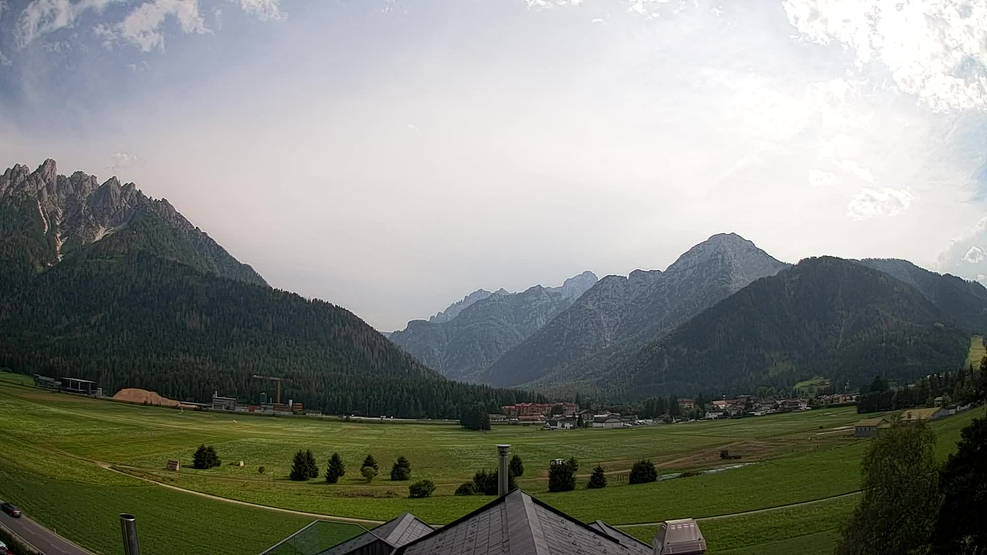 Webcam Toblach Dolomites – Vue depuis l’Hôtel Rosengarten