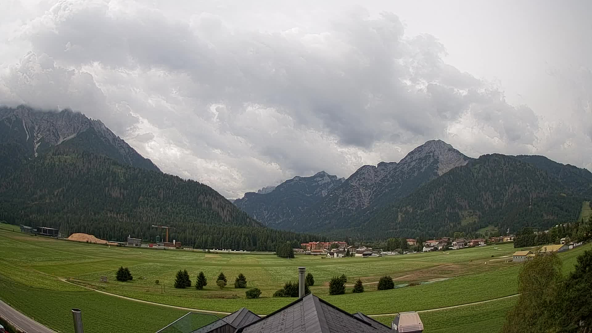 Webcam Toblach Dolomiten – Blick vom Hotel Rosengarten