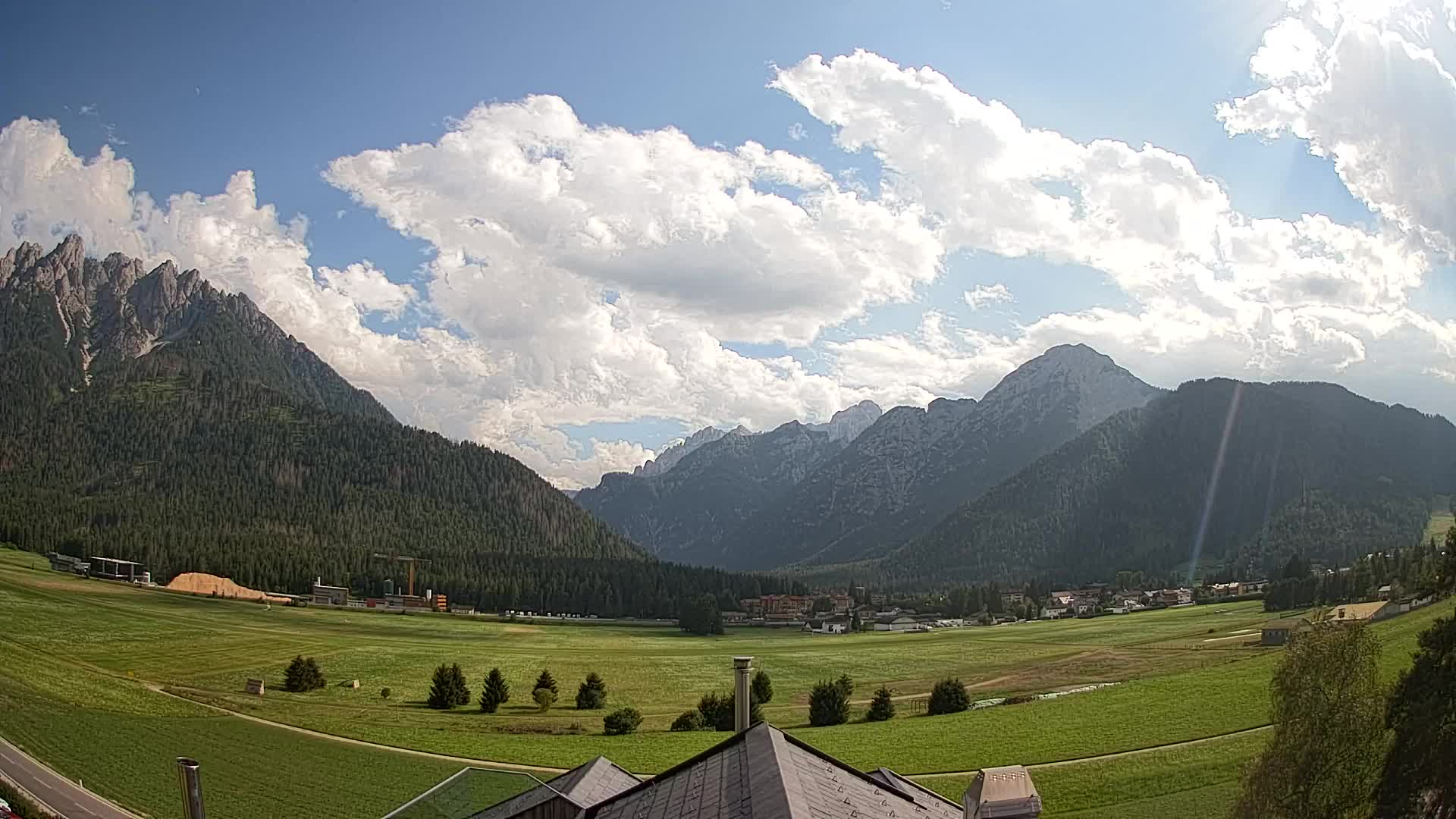 Webcam Toblach Dolomitas – Vista desde el Hotel Rosengarten
