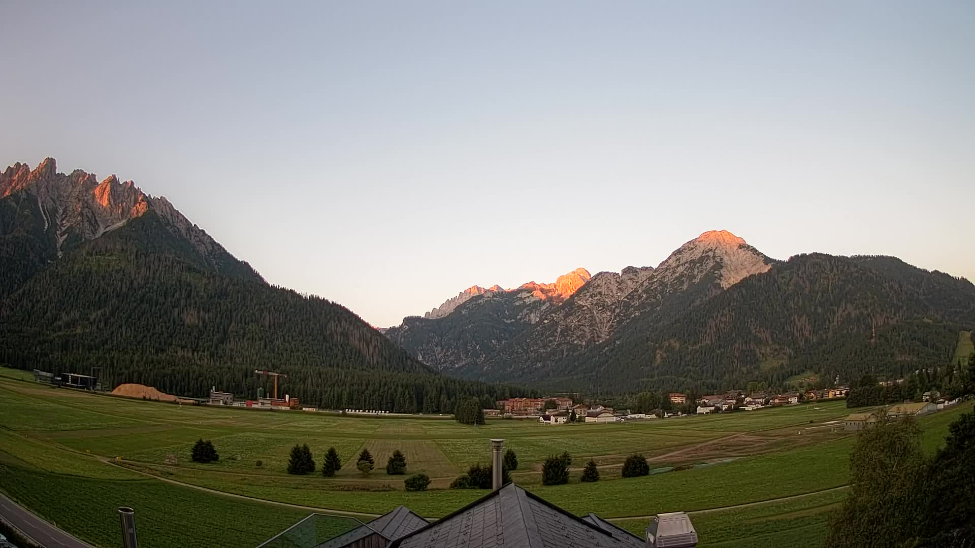Webcam Toblach Dolomitas – Vista desde el Hotel Rosengarten