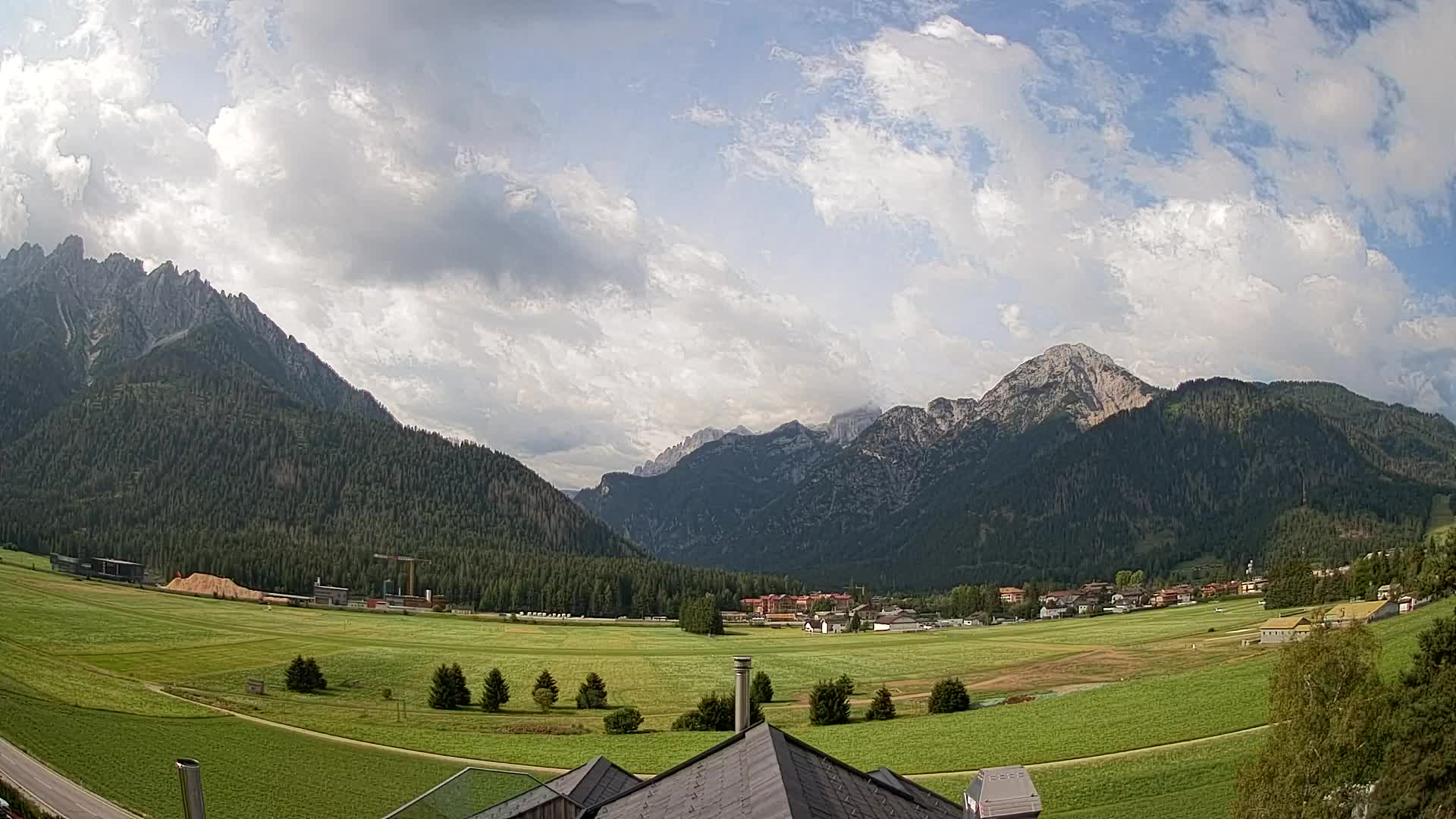 Webcam Toblach Dolomitas – Vista desde el Hotel Rosengarten