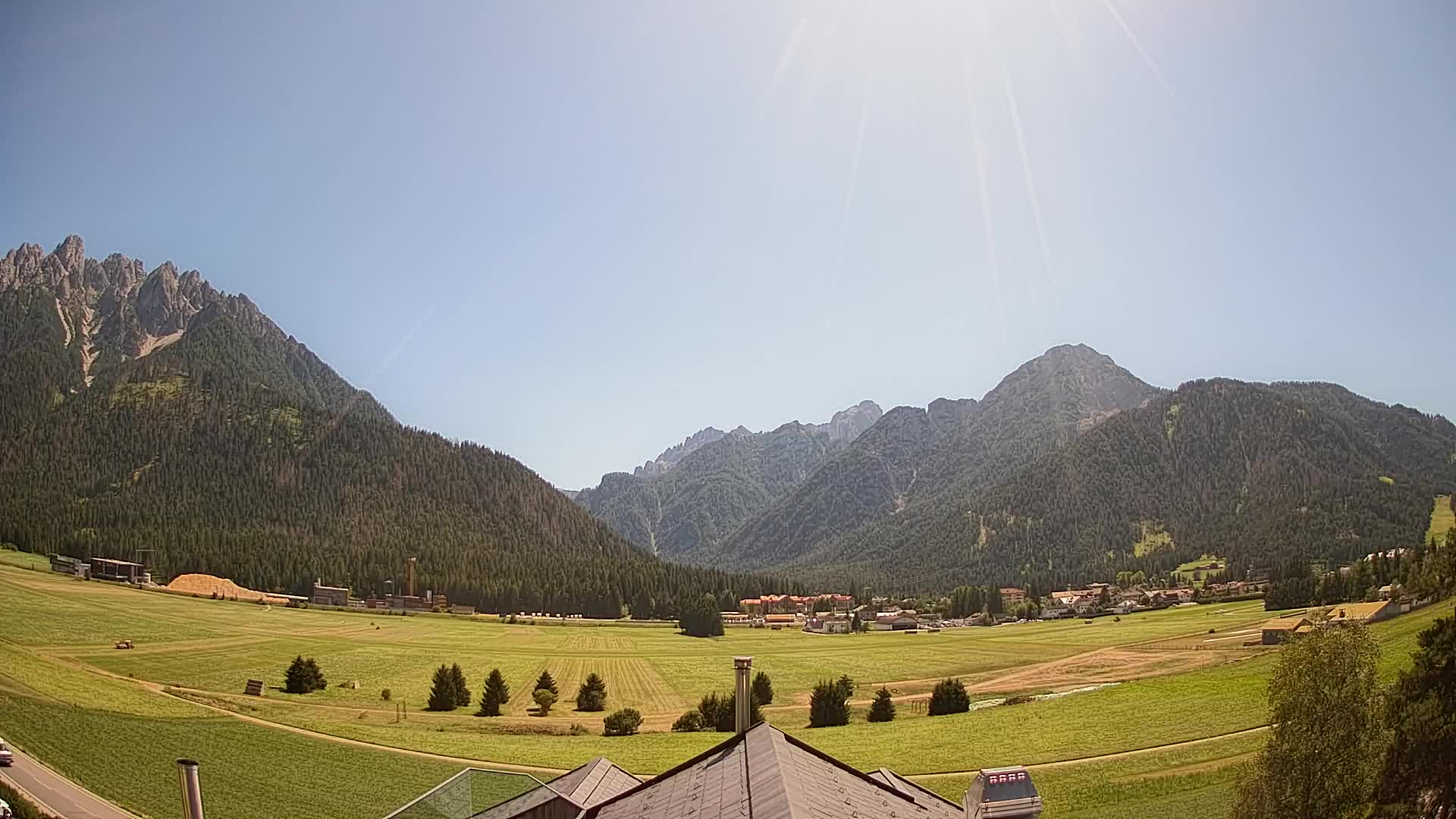 Webcam Toblach Dolomitas – Vista desde el Hotel Rosengarten