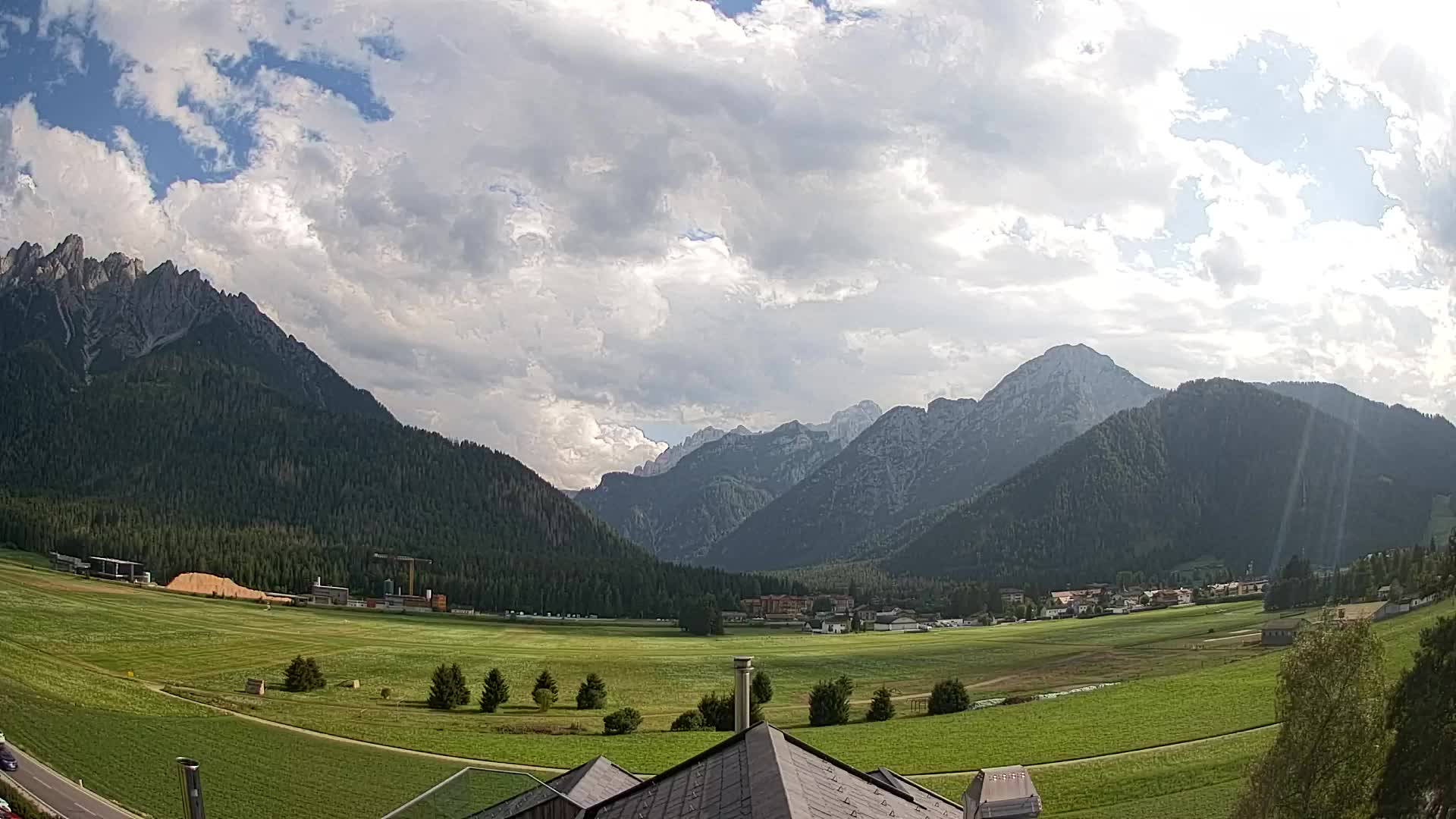 Webcam Toblach Dolomiten – Blick vom Hotel Rosengarten
