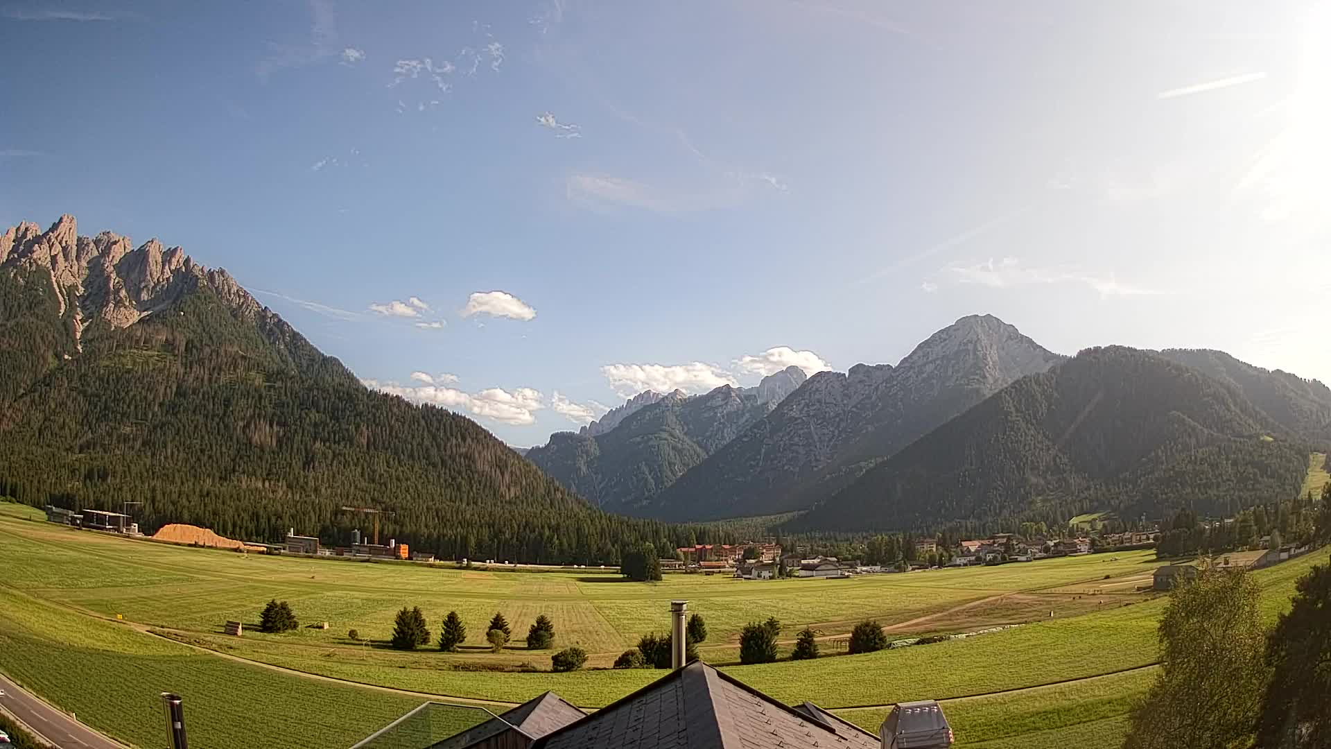 Webcam Toblach Dolomites – Vue depuis l’Hôtel Rosengarten