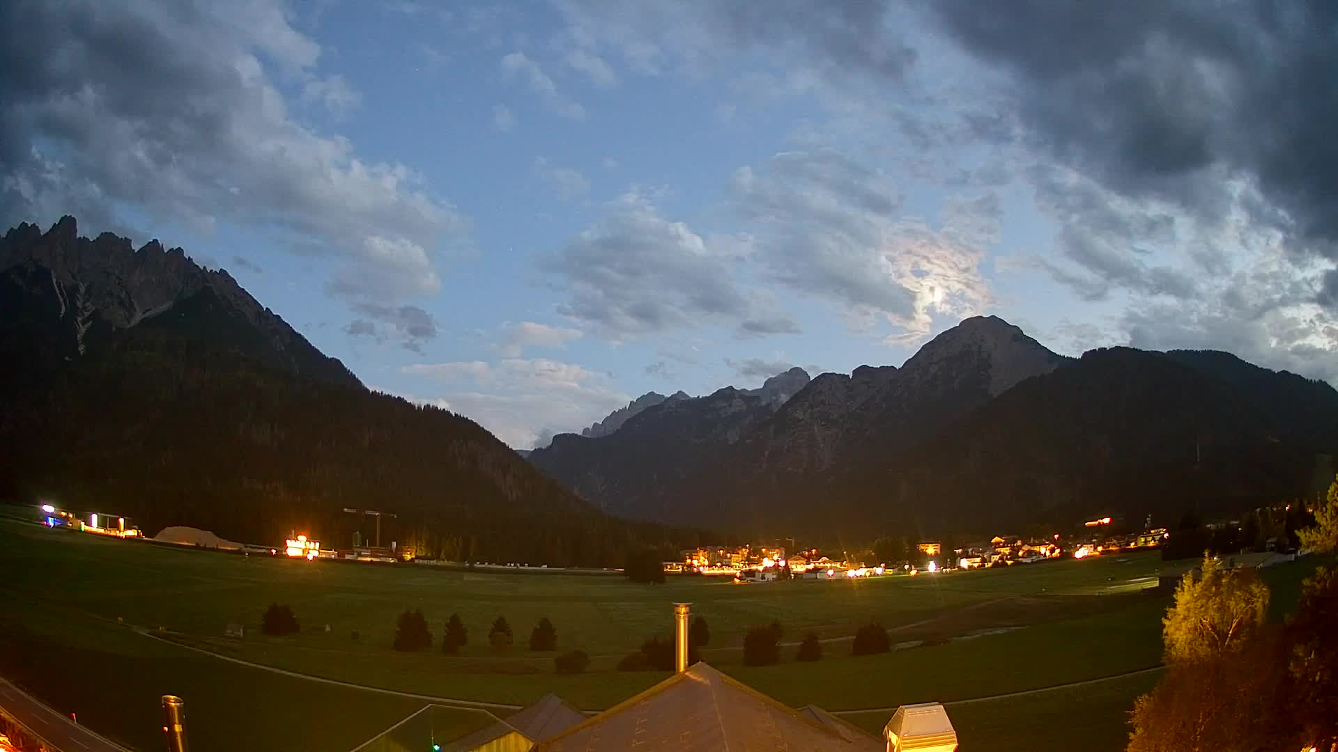 Webcam Toblach Dolomitas – Vista desde el Hotel Rosengarten