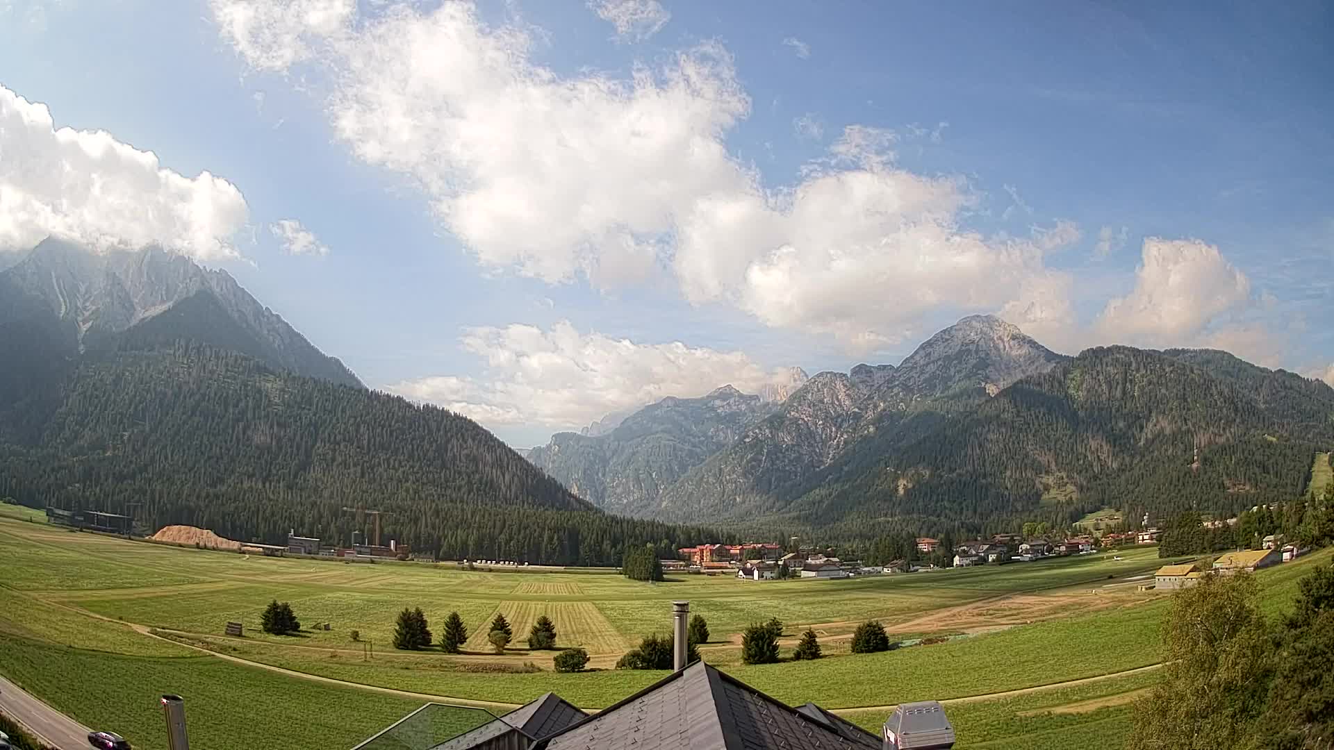 Webcam Dobbiaco Dolomiti – Vista dall’Hotel Rosengarten
