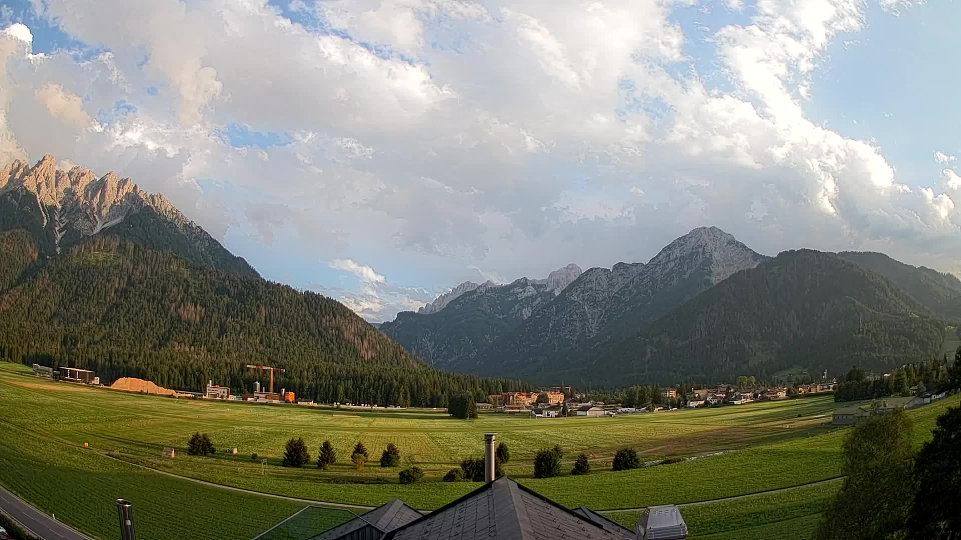 Webcam Toblach Dolomiten – Blick vom Hotel Rosengarten