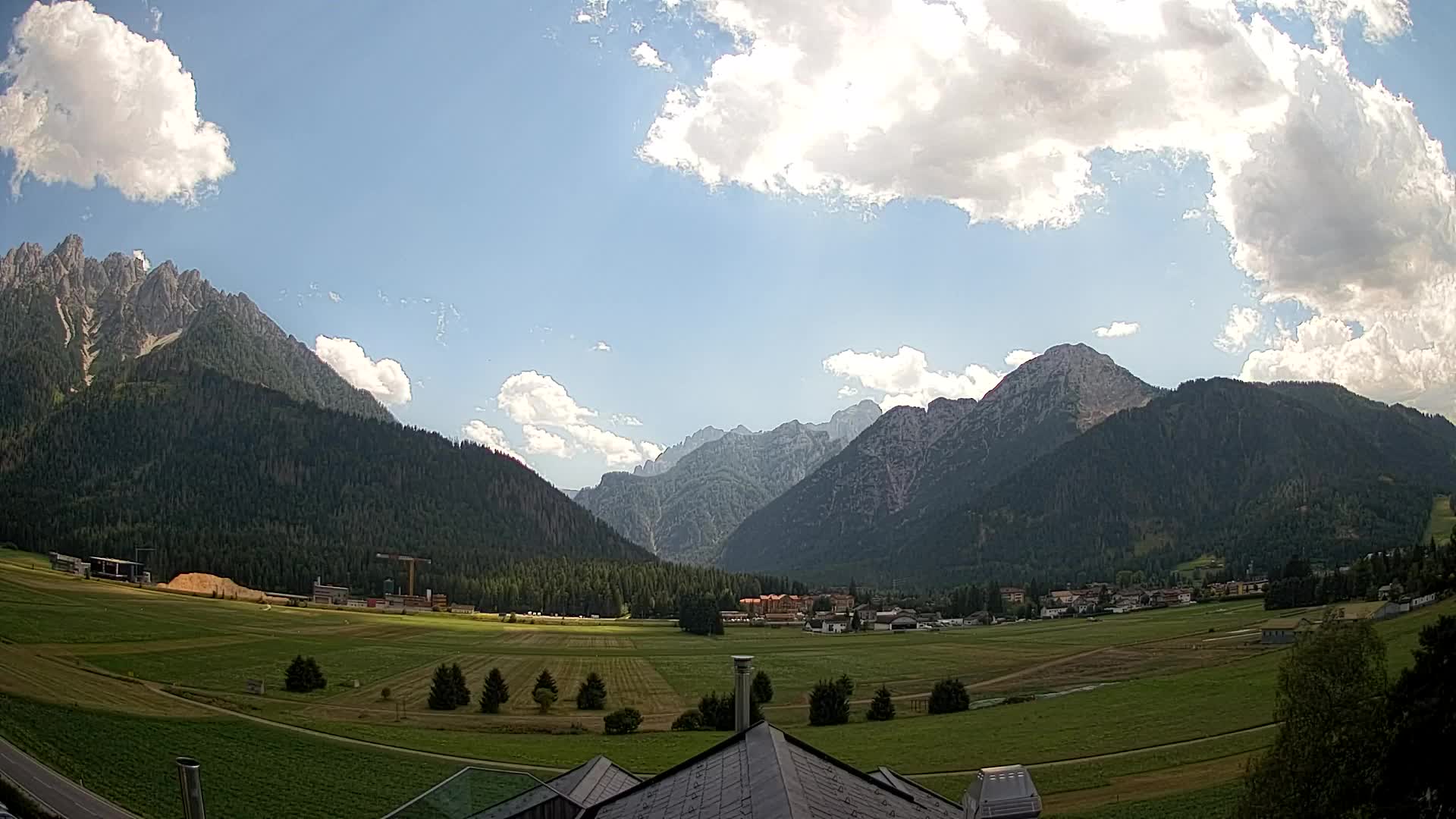 Webcam Toblach Dolomiten – Blick vom Hotel Rosengarten