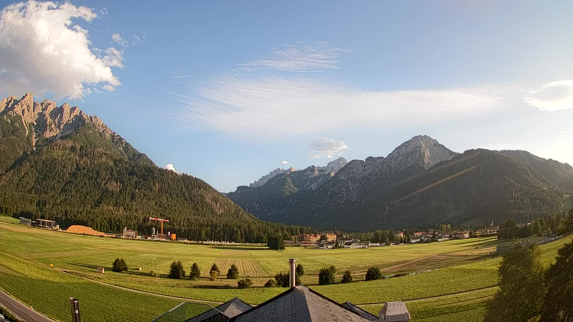 Webcam Toblach Dolomites – Vue depuis l’Hôtel Rosengarten