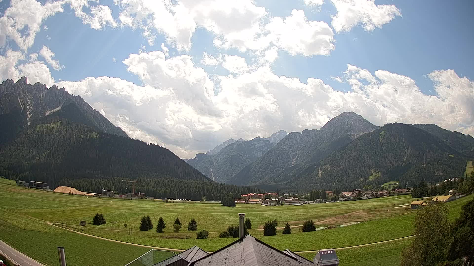 Webcam Dobbiaco Dolomiti – Vista dall’Hotel Rosengarten