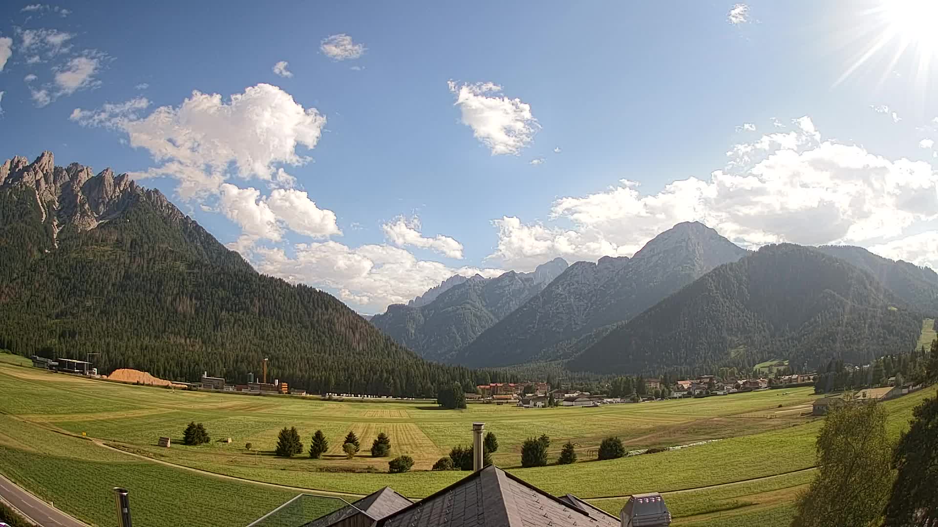 Webcam Toblach Dolomites – Vue depuis l’Hôtel Rosengarten
