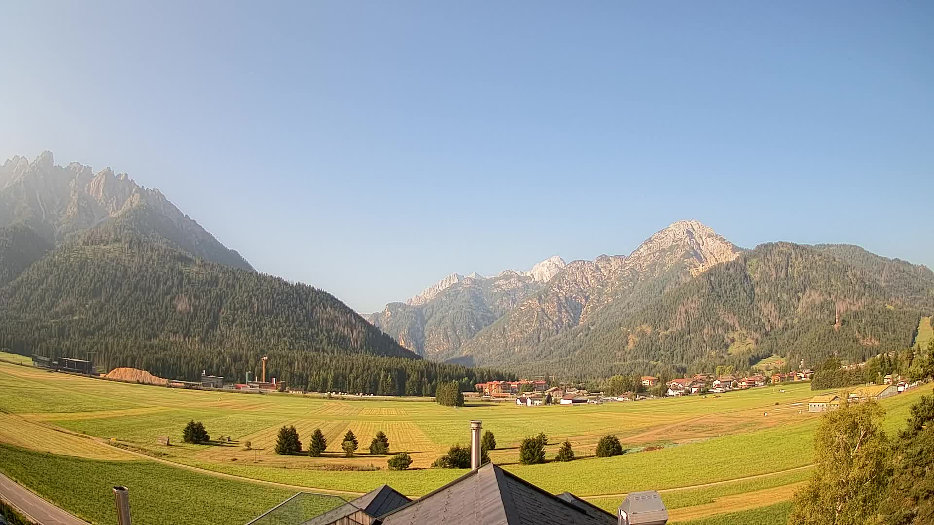 Webcam Toblach Dolomitas – Vista desde el Hotel Rosengarten