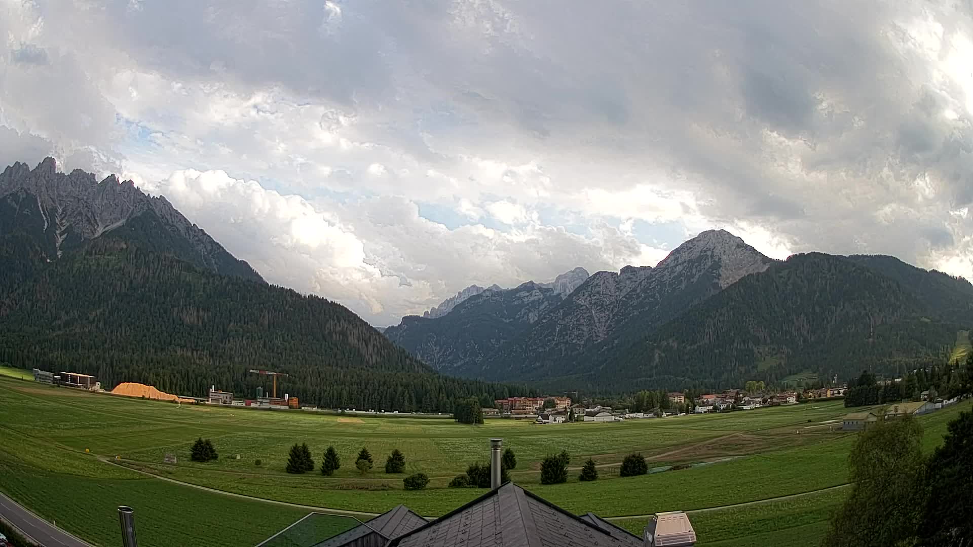 Webcam Toblach Dolomites – Vue depuis l’Hôtel Rosengarten