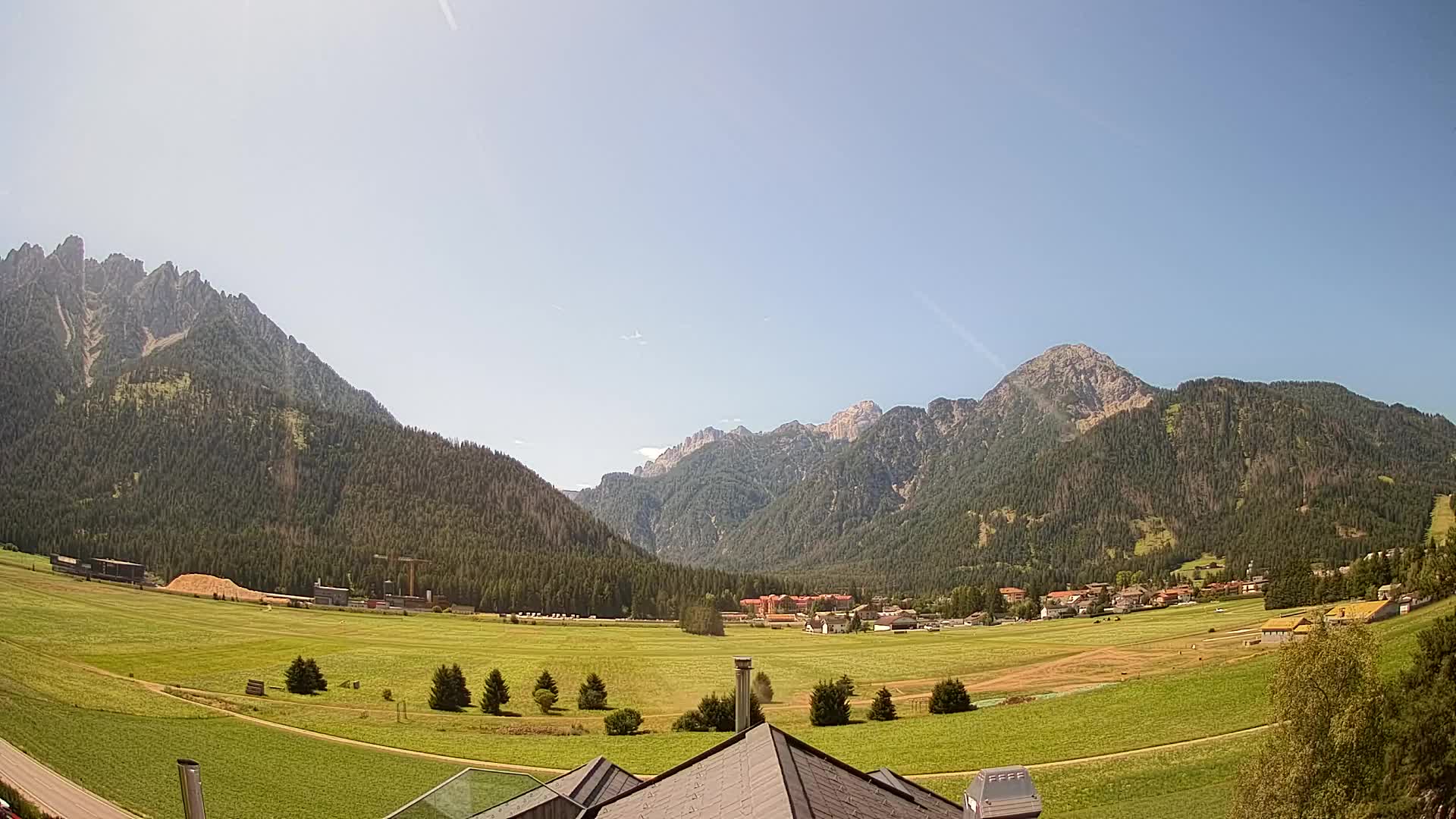 Webcam Toblach Dolomites – Vue depuis l’Hôtel Rosengarten