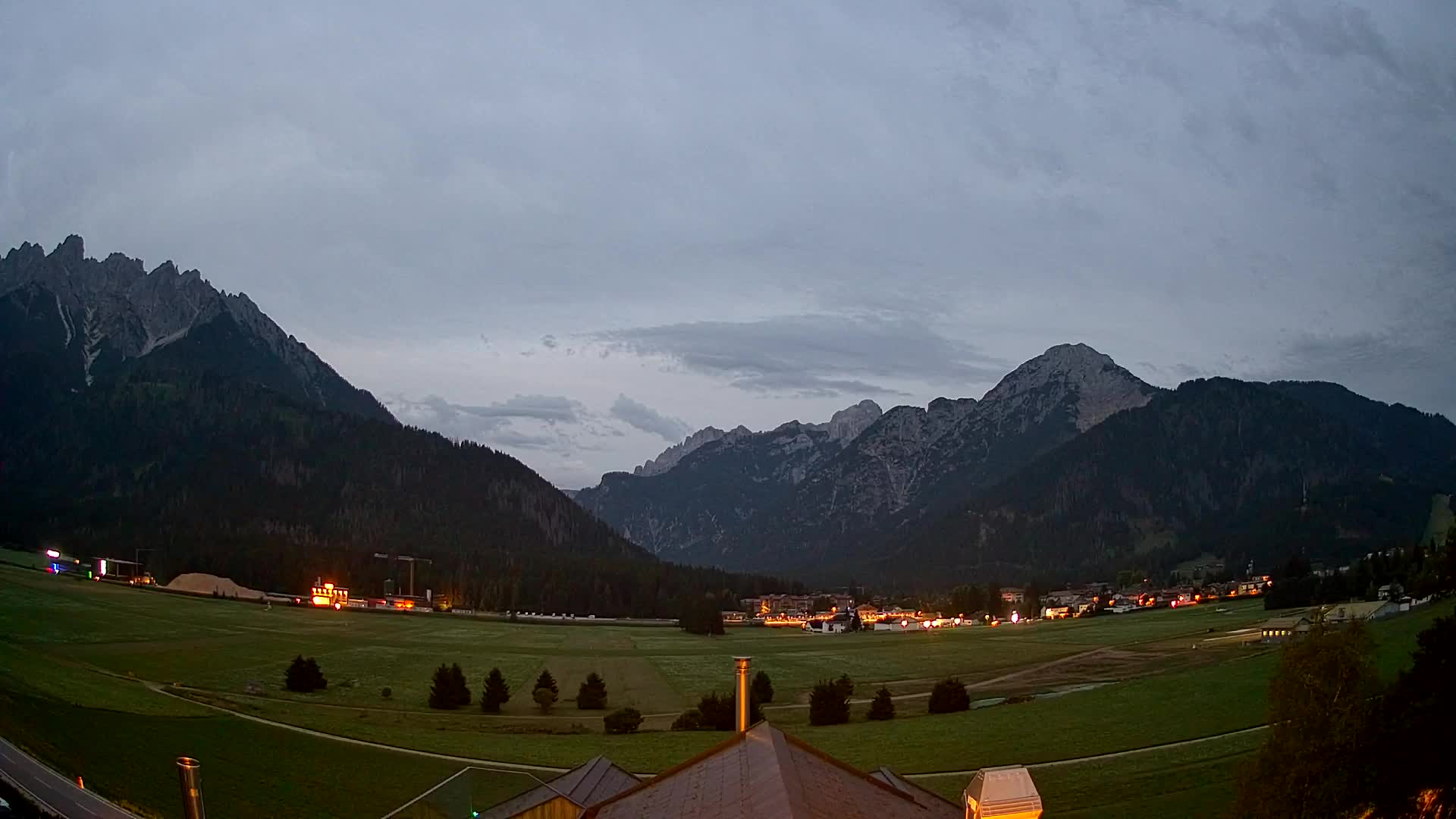 Webcam Toblach Dolomiten – Blick vom Hotel Rosengarten