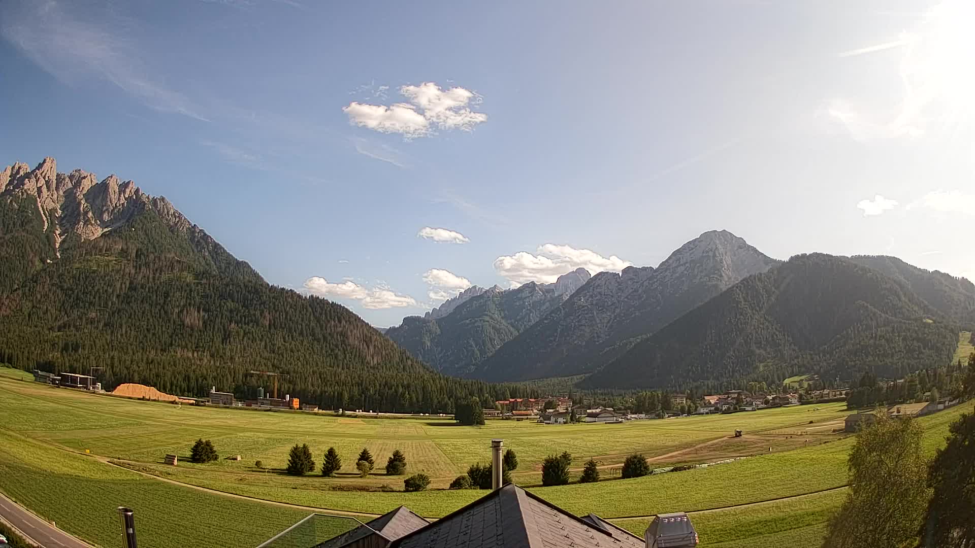 Webcam Toblach Dolomiten – Blick vom Hotel Rosengarten
