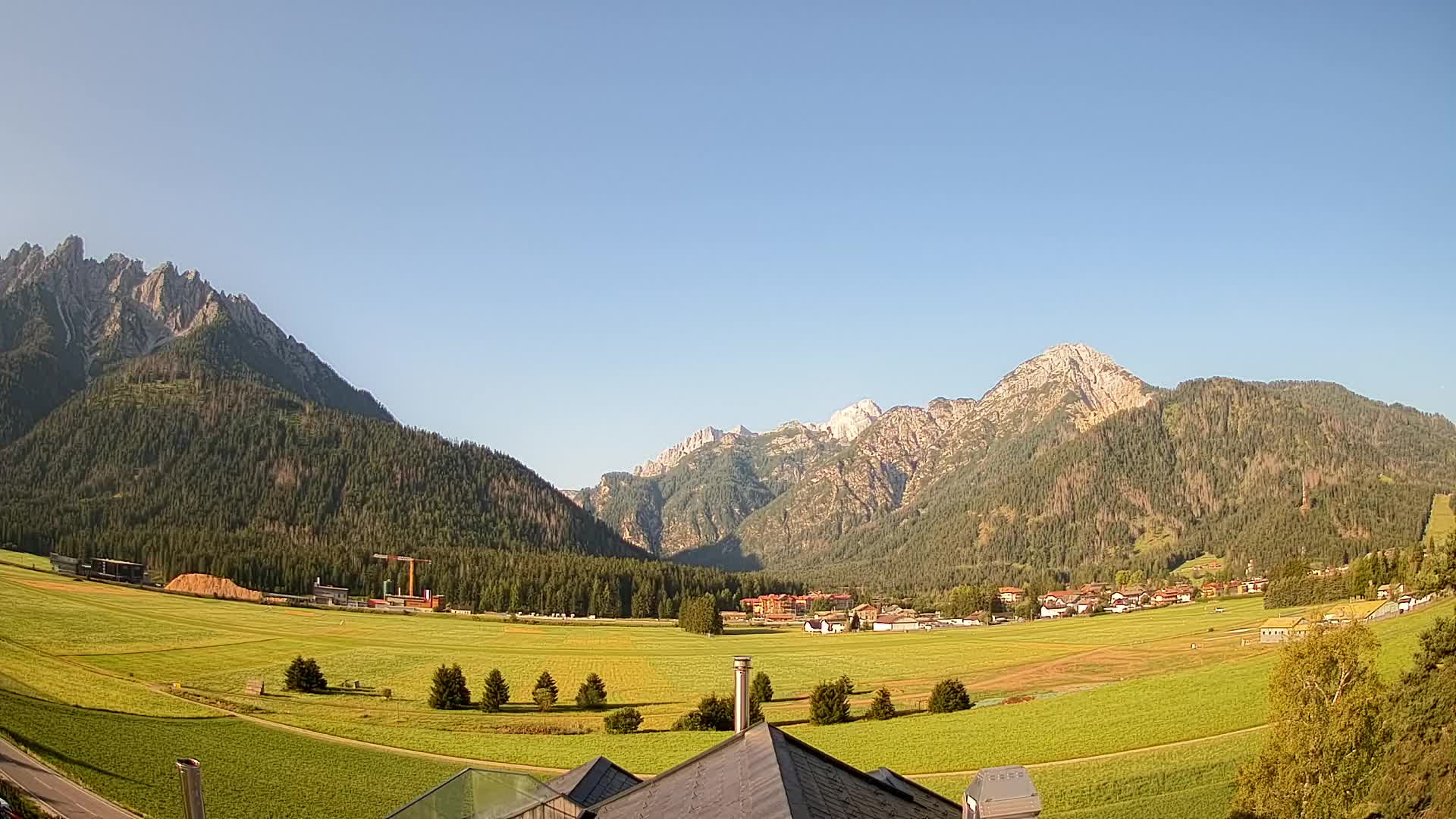 Webcam Toblach Dolomiten – Blick vom Hotel Rosengarten