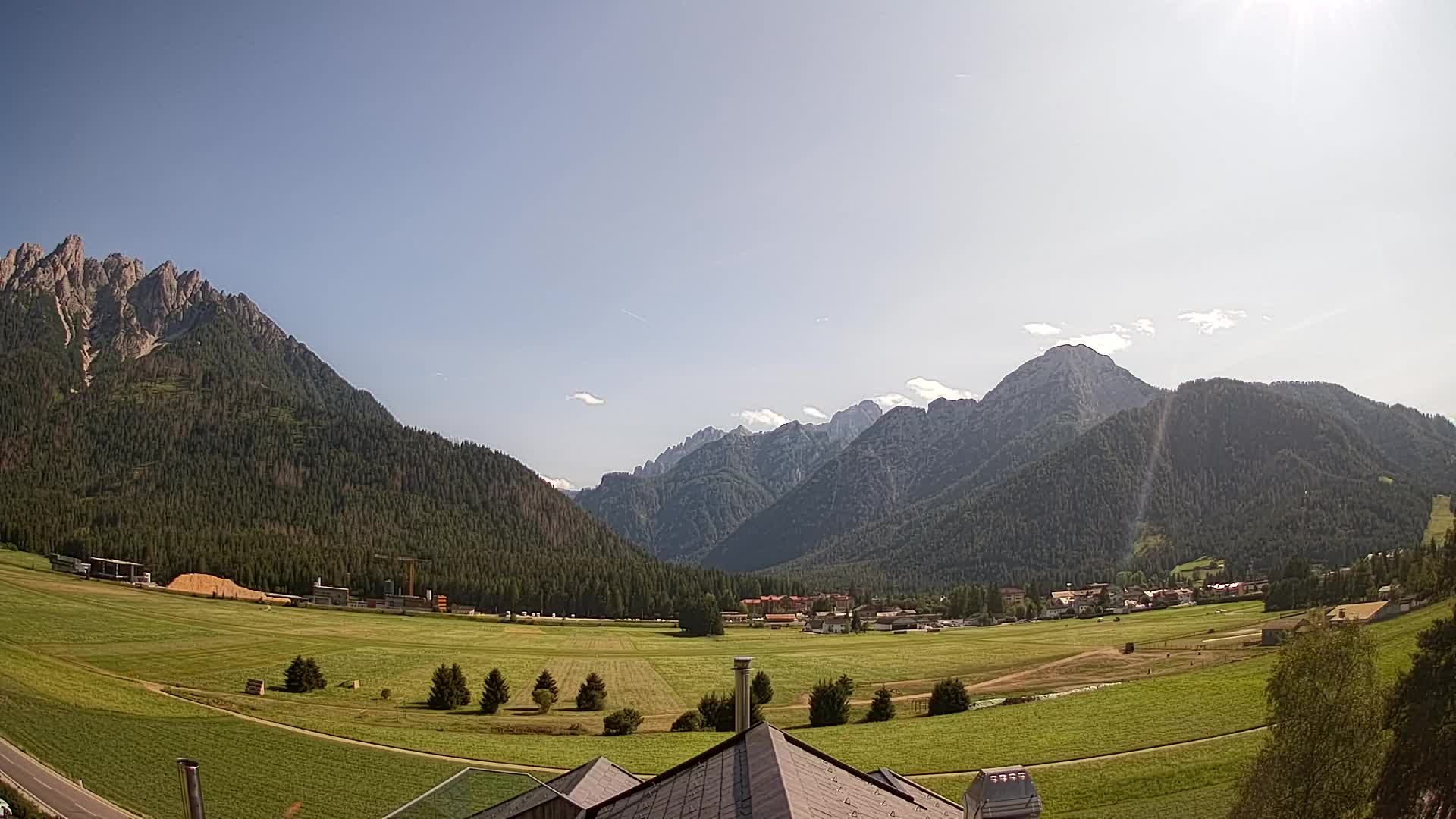 Webcam Toblach Dolomites – Vue depuis l’Hôtel Rosengarten