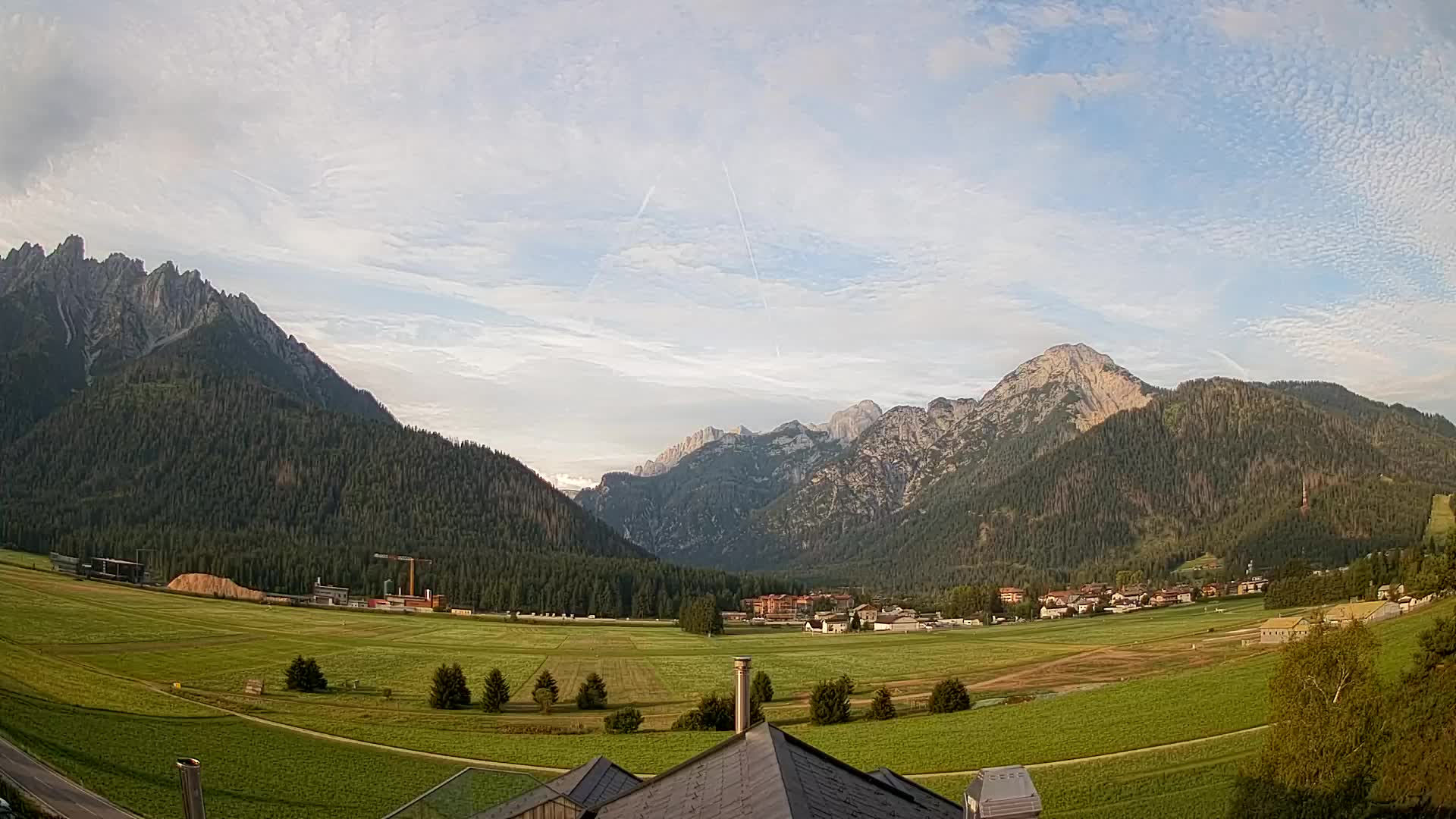 Webcam Toblach Dolomites – Vue depuis l’Hôtel Rosengarten