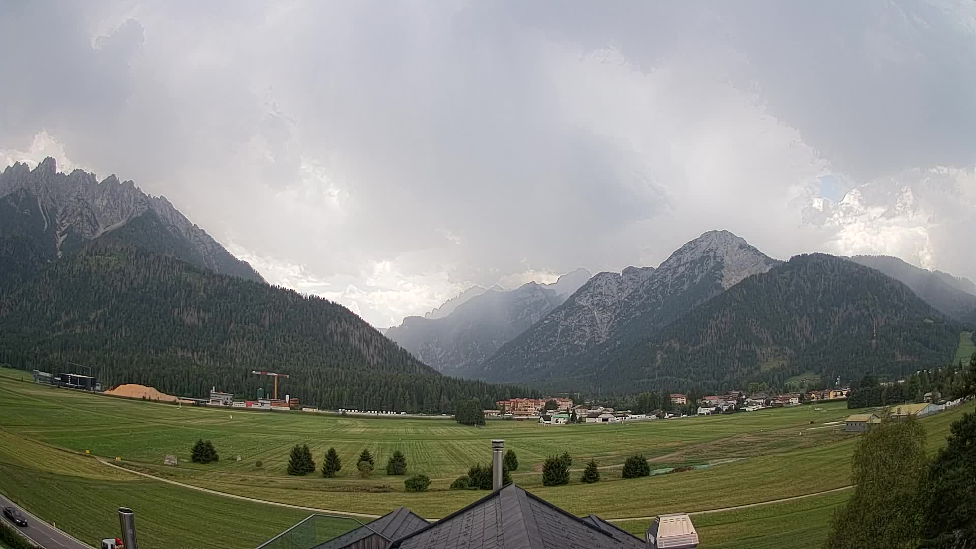 Webcam Toblach Dolomitas – Vista desde el Hotel Rosengarten