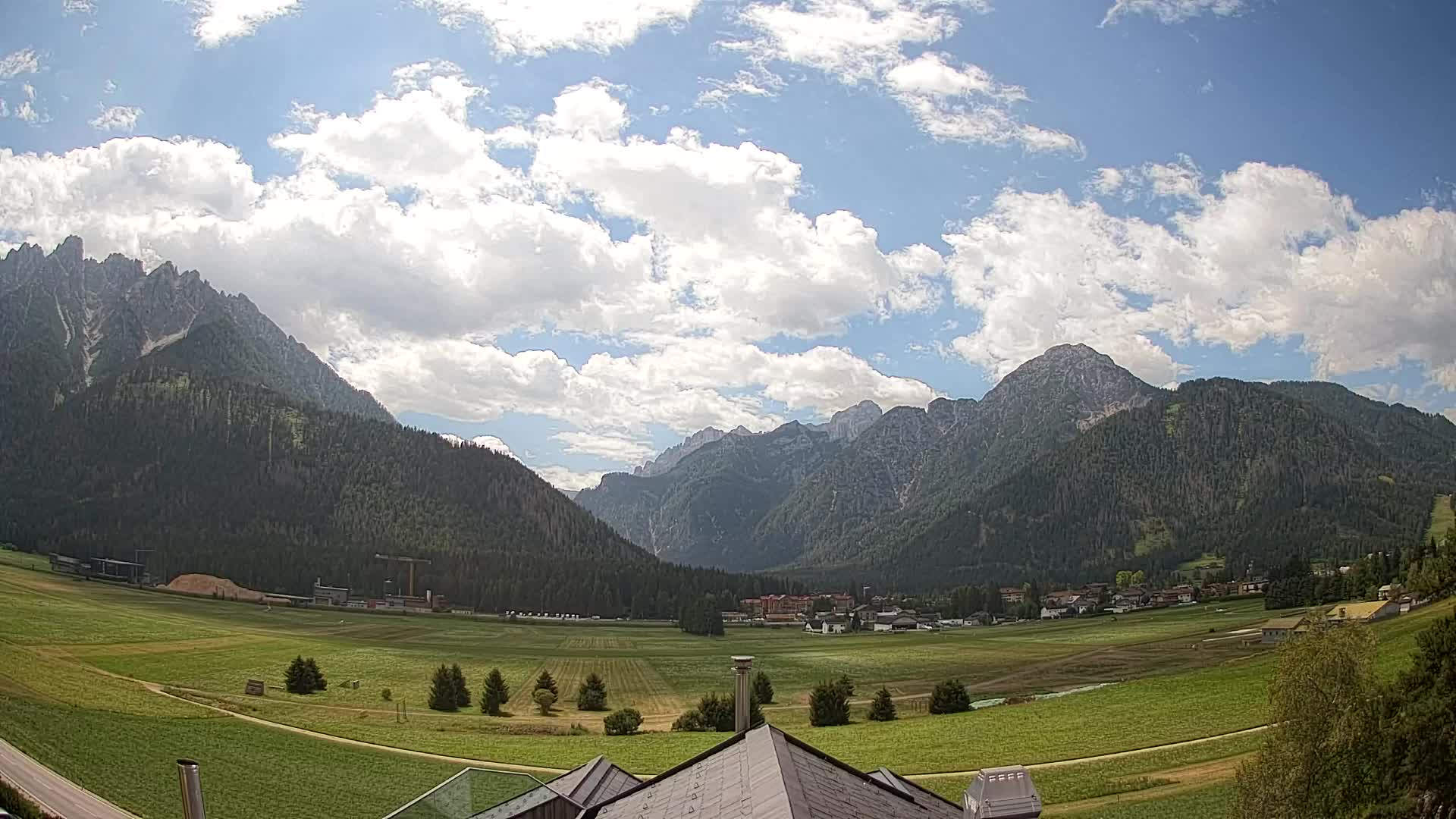 Webcam Toblach Dolomiten – Blick vom Hotel Rosengarten