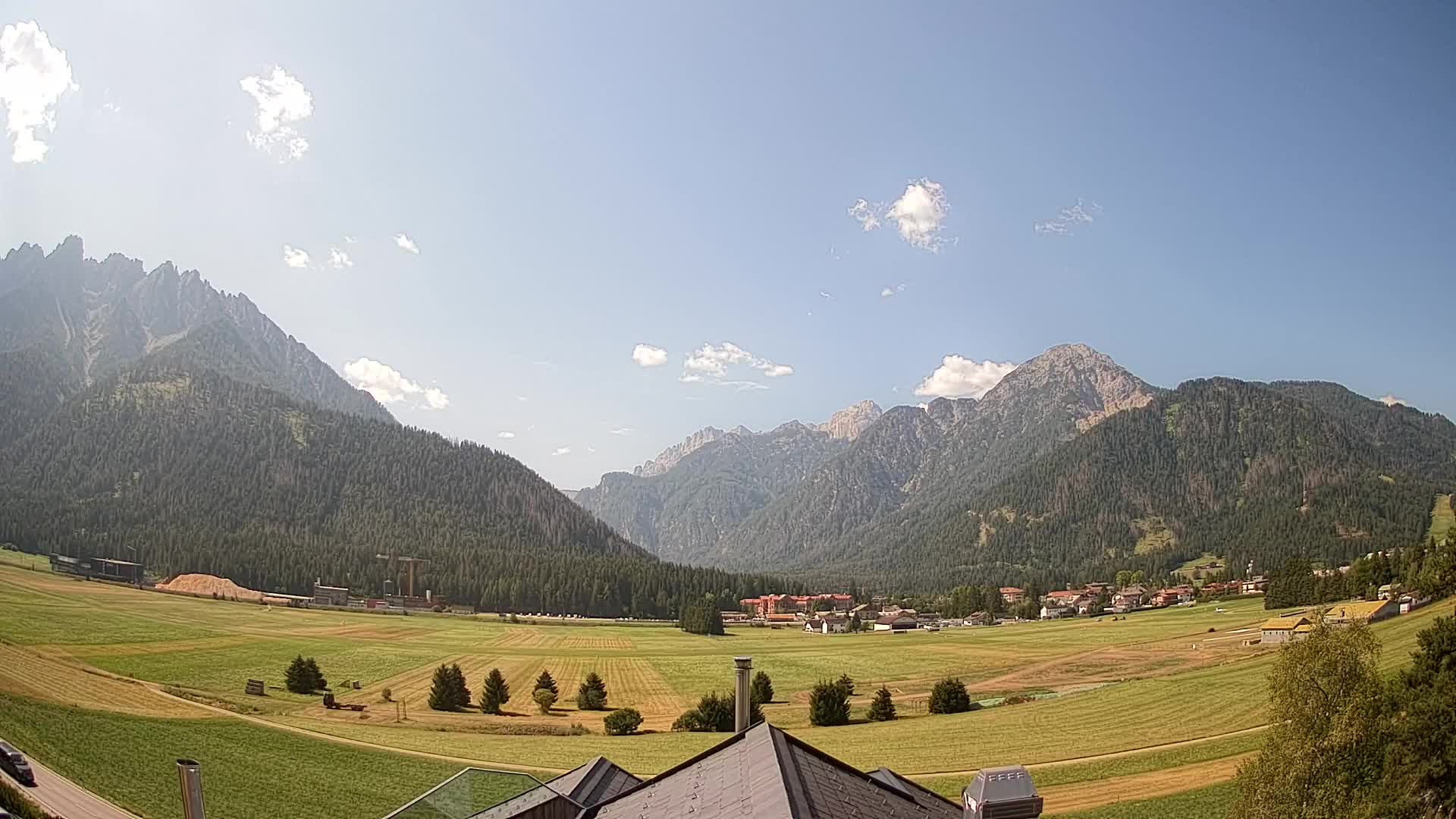 Webcam Dobbiaco Dolomiti – Vista dall’Hotel Rosengarten