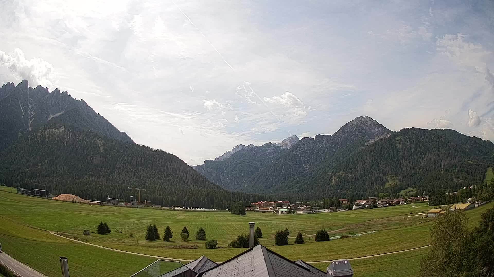 Webcam Toblach Dolomitas – Vista desde el Hotel Rosengarten