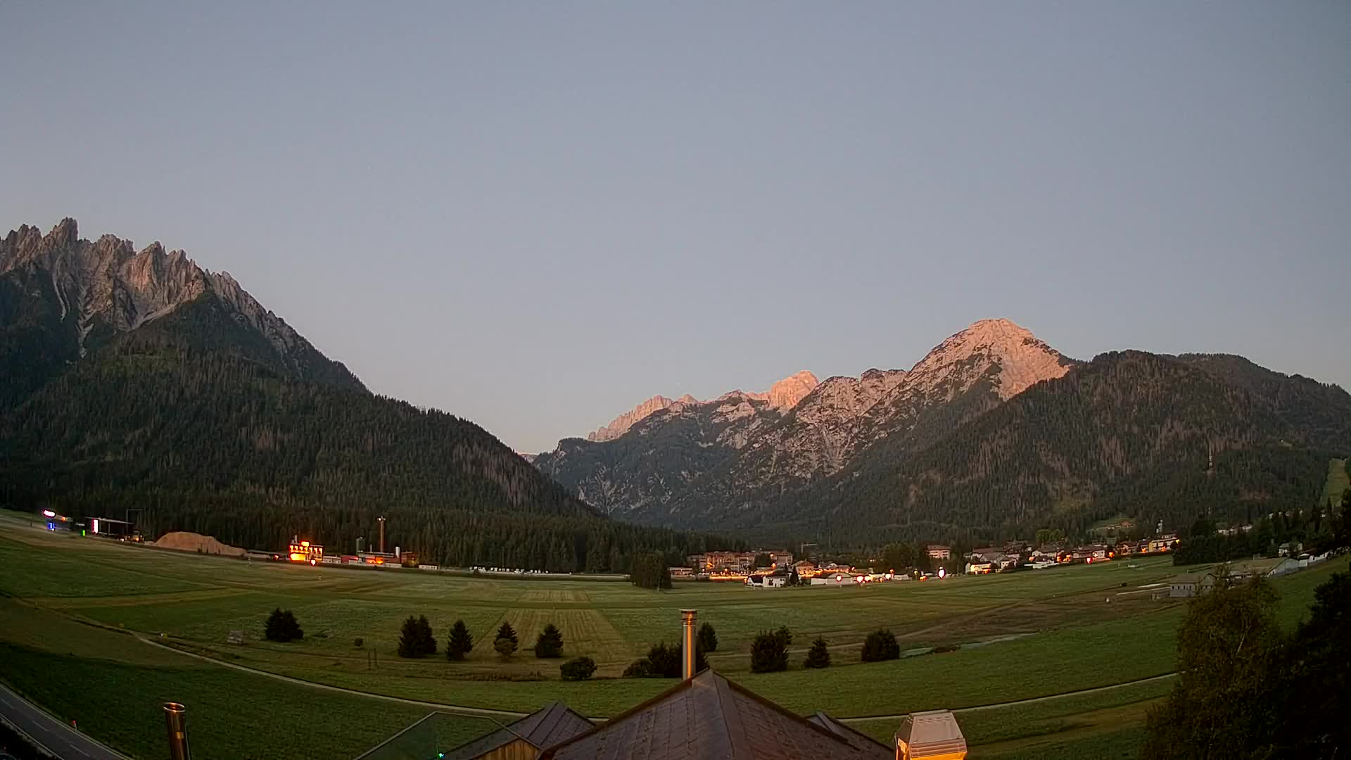 Webcam Toblach Dolomitas – Vista desde el Hotel Rosengarten