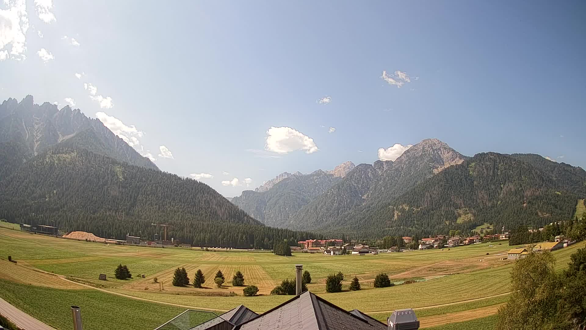 Webcam Toblach Dolomitas – Vista desde el Hotel Rosengarten