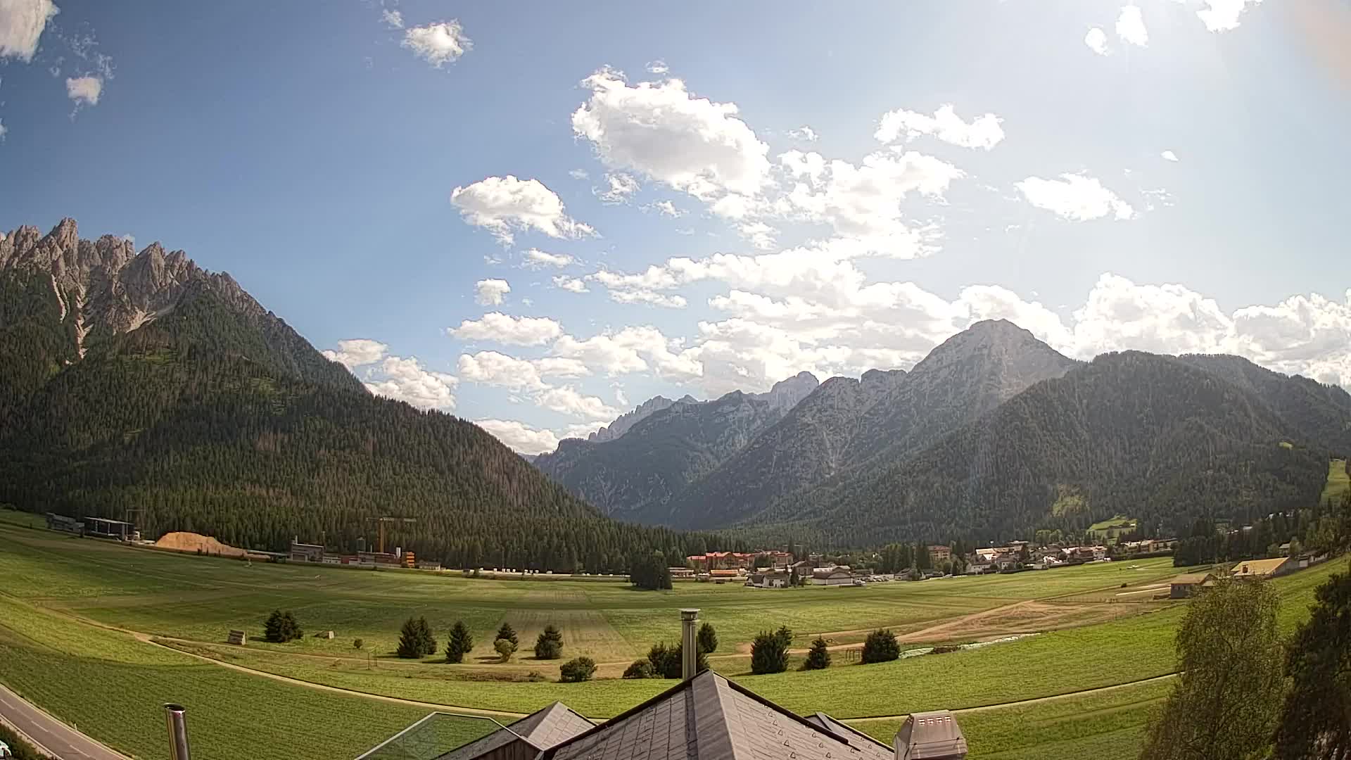 Webcam Toblach Dolomiten – Blick vom Hotel Rosengarten