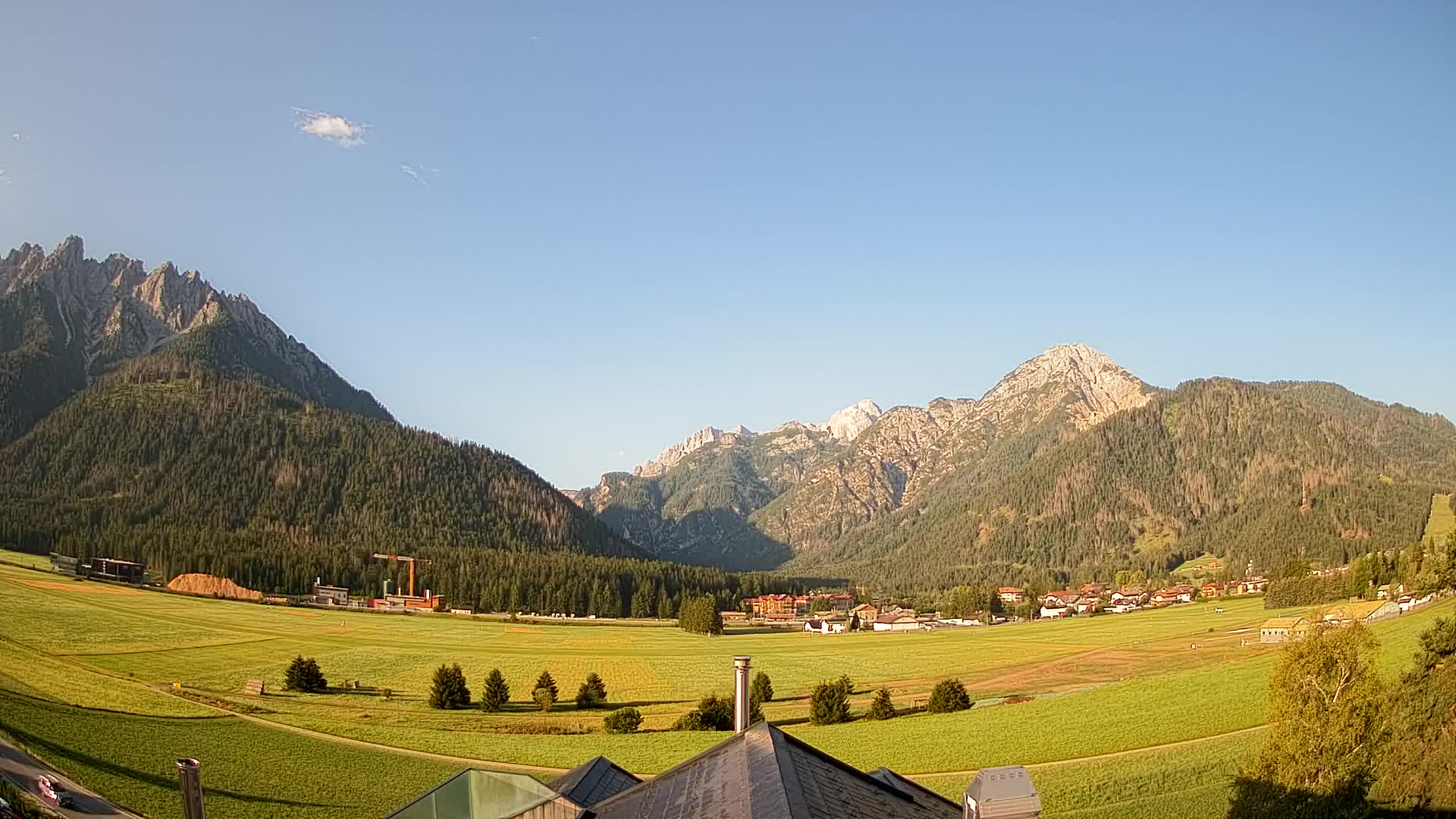 Webcam Toblach Dolomites – Vue depuis l’Hôtel Rosengarten