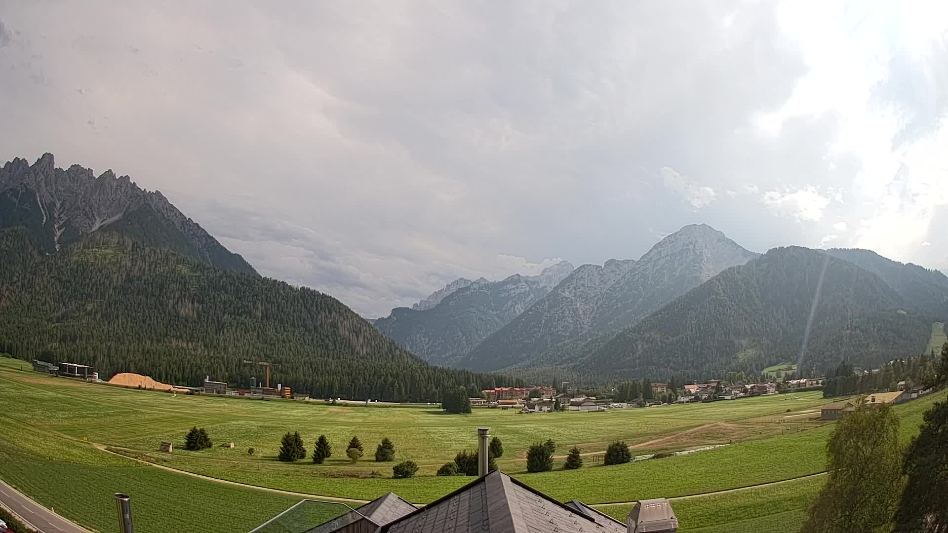Webcam Toblach Dolomitas – Vista desde el Hotel Rosengarten